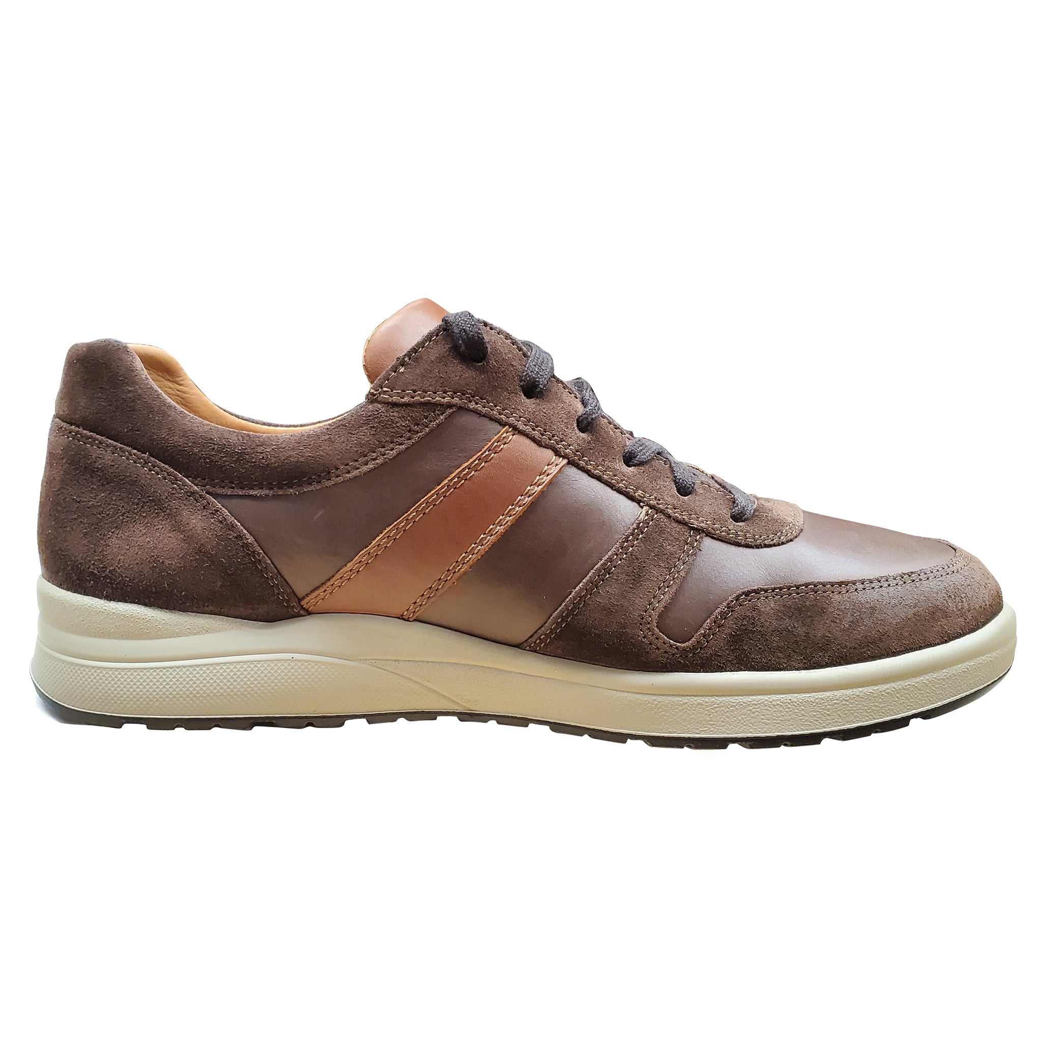 Chaussures de marche Mephisto Vito pour homme, marron foncé