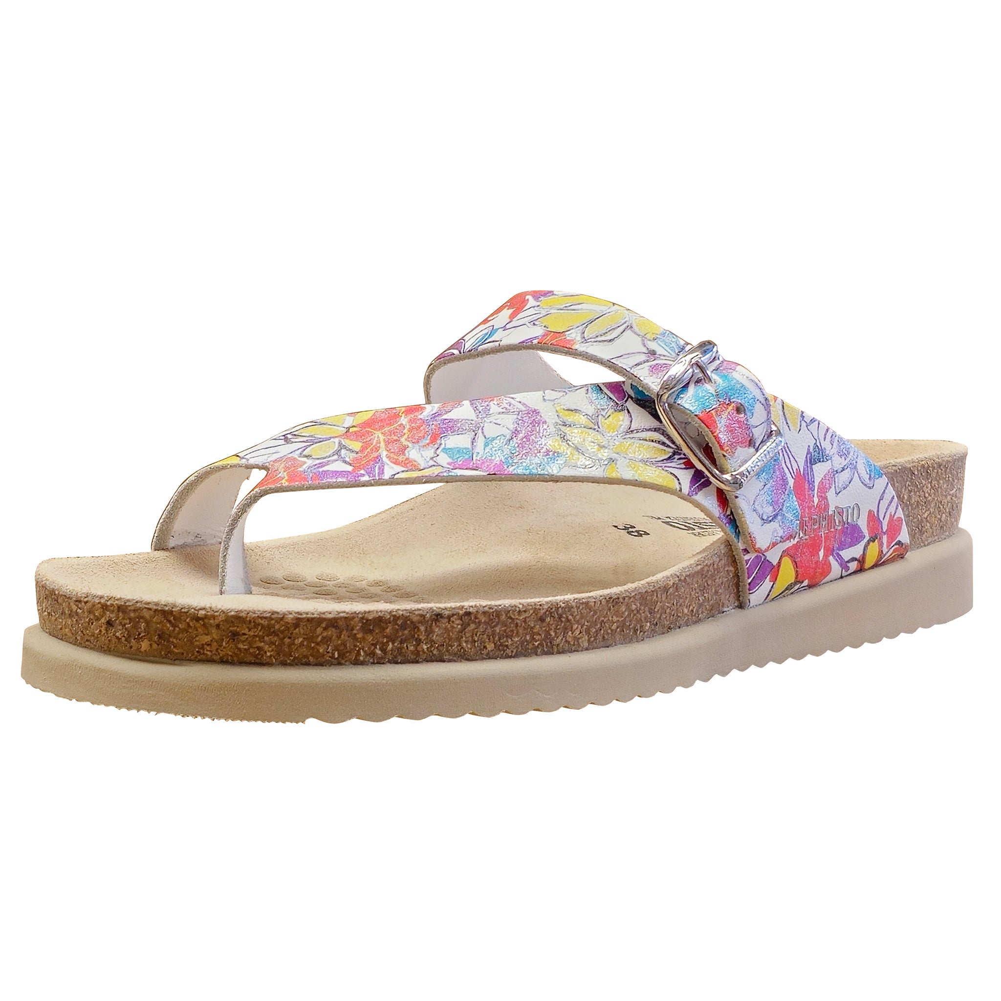 Sandale femme Mephisto Helen multicolore fantaisie