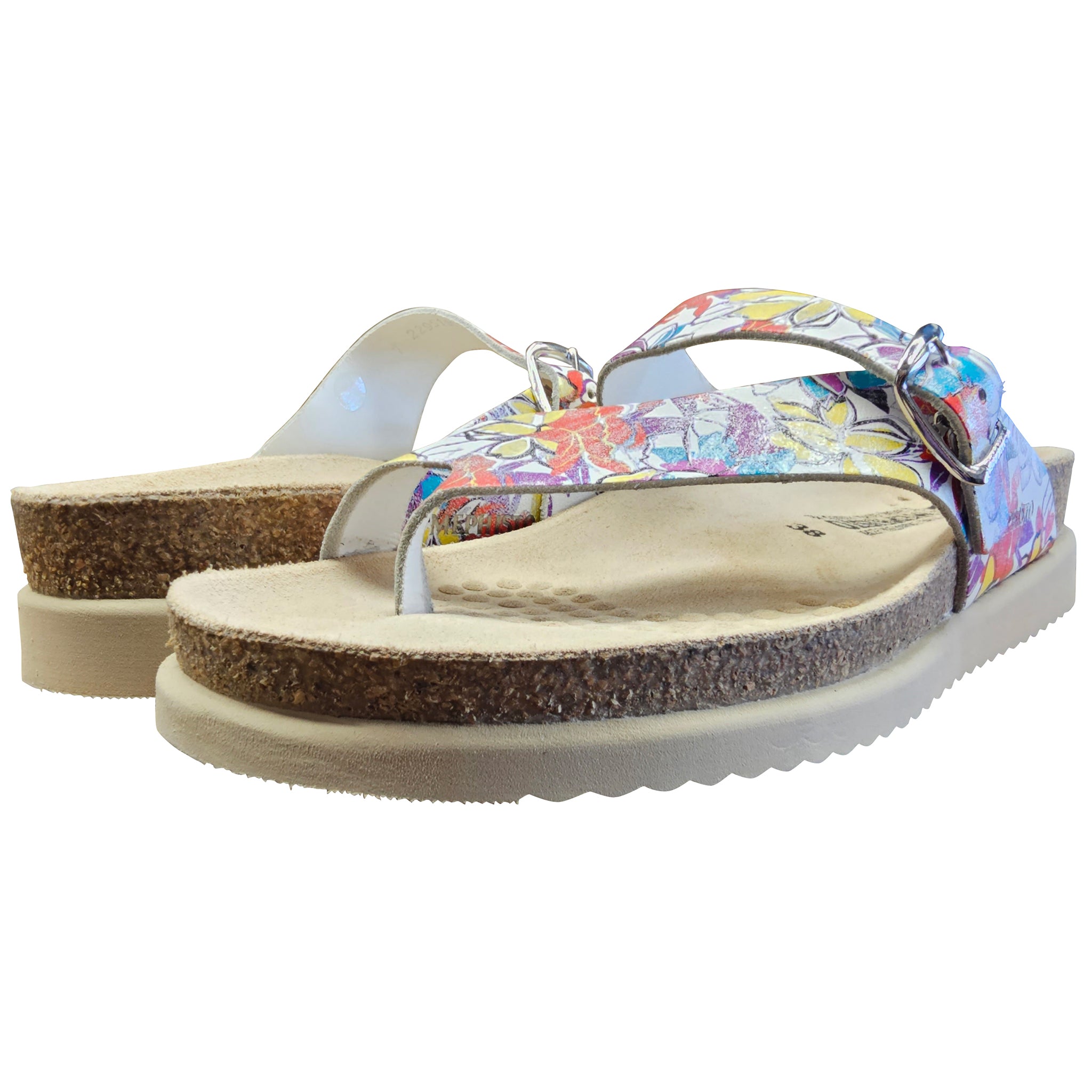 Sandale femme Mephisto Helen multicolore fantaisie