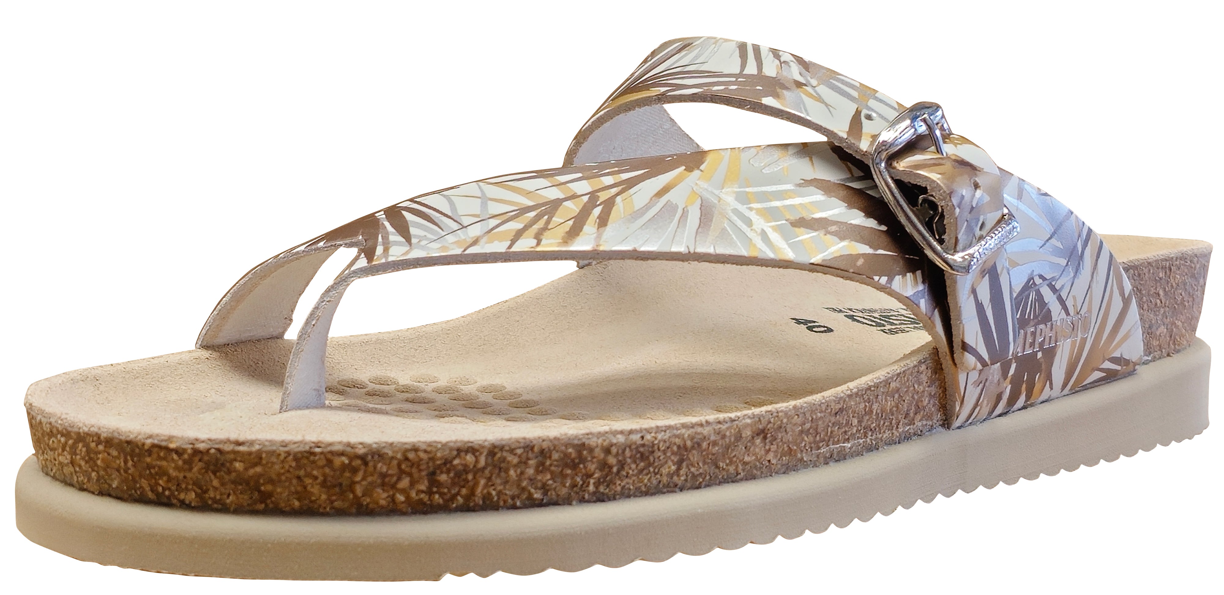 Sandale Helen Mix pour femme de Mephisto, couleur platine jungle