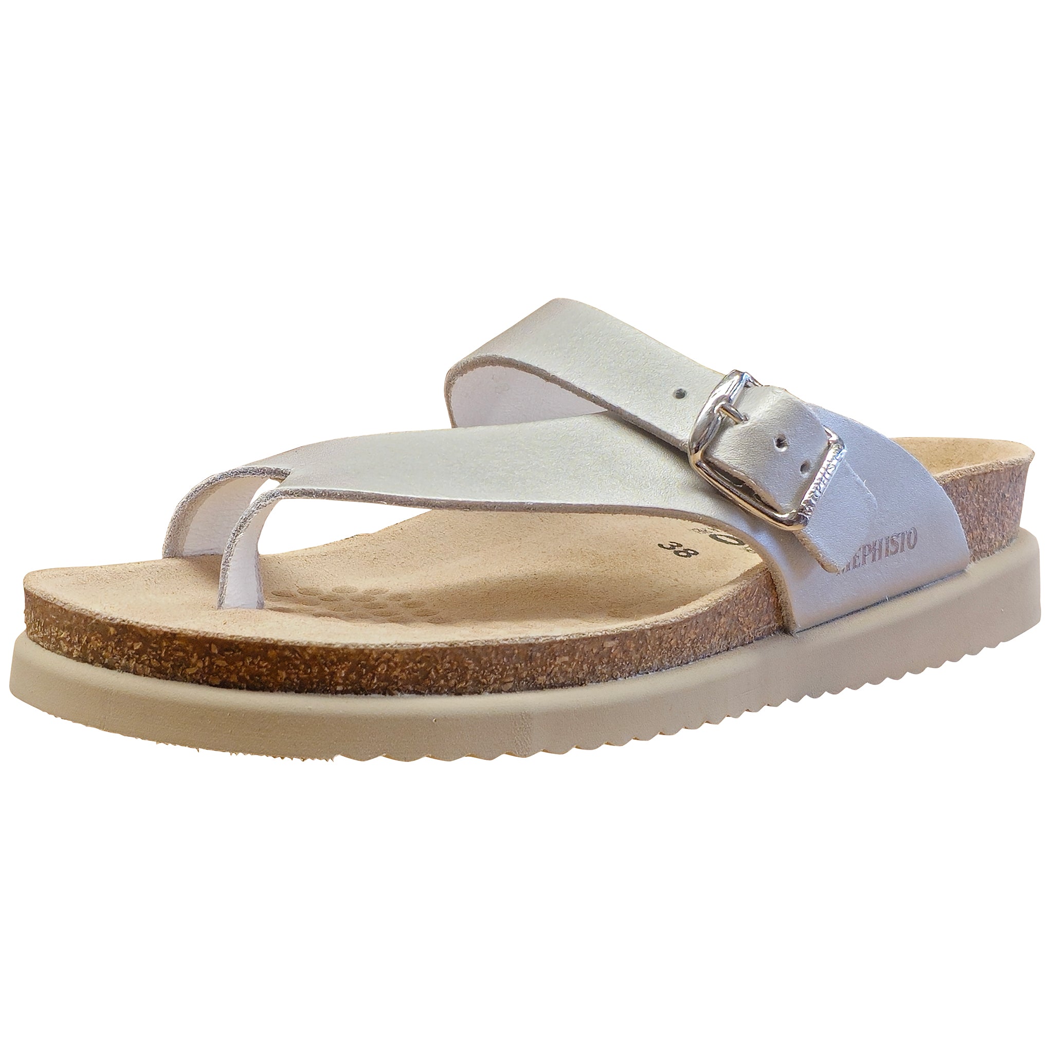 Sandale Mephisto Helen pour femme Argent Perla