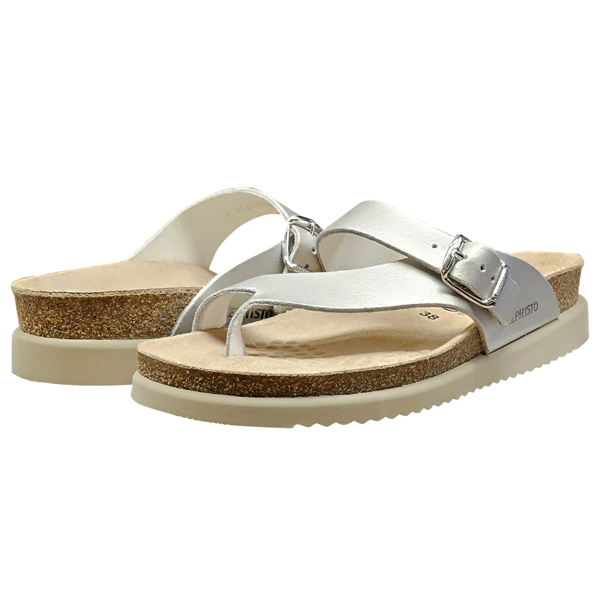 Sandale Mephisto Helen pour femme Argent Perla