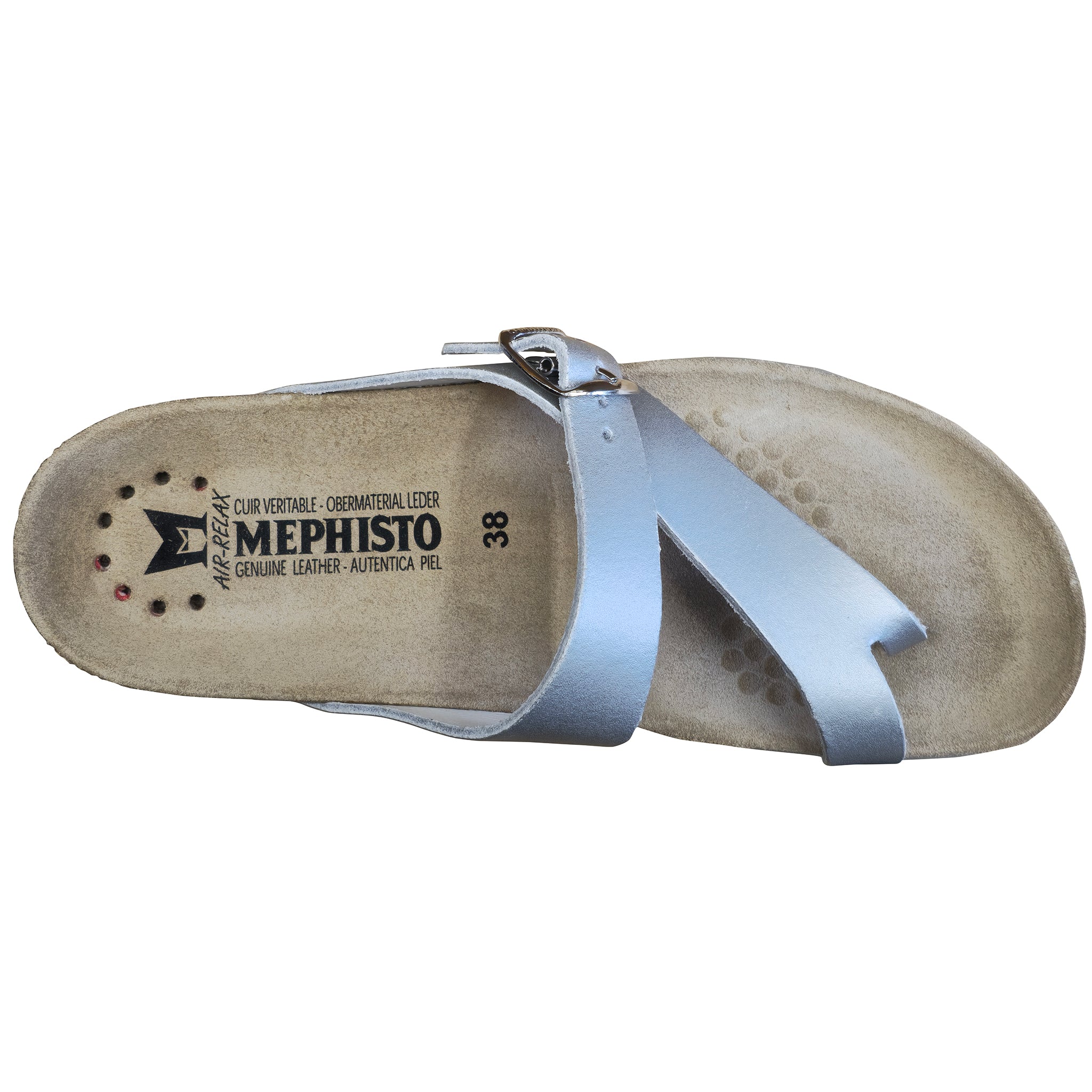 Sandale Mephisto Helen pour femme Argent Perla