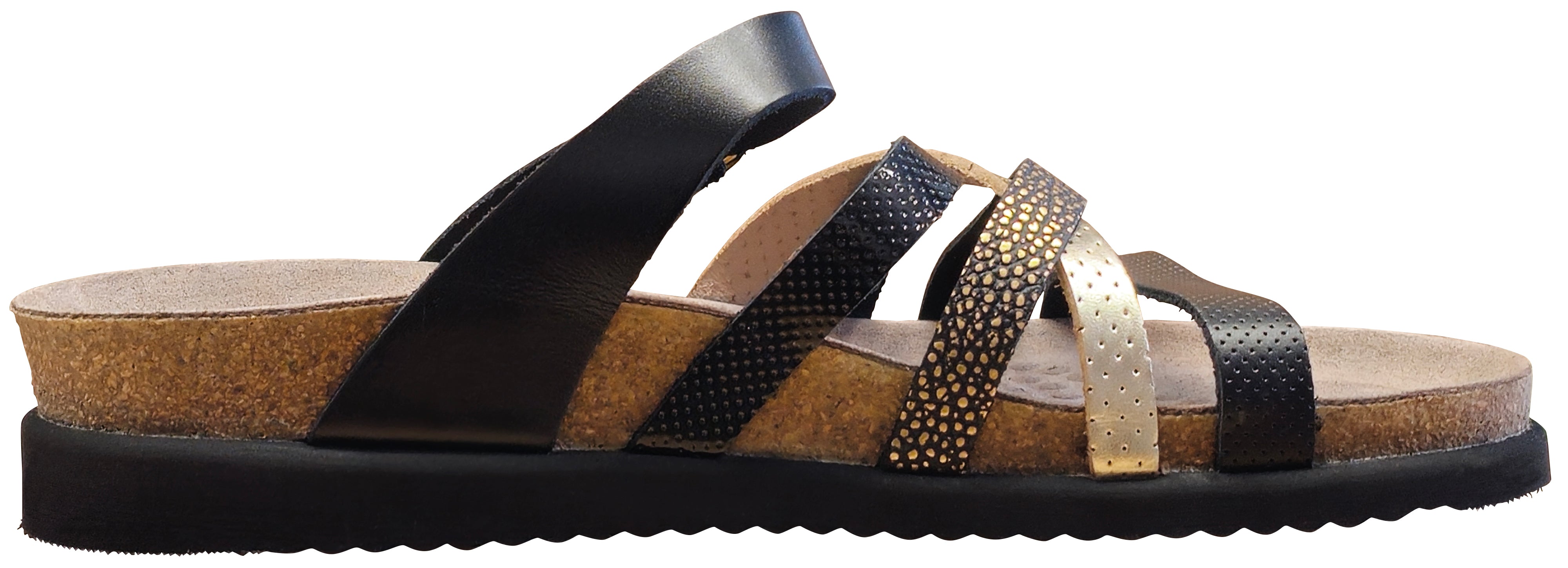 Sandale Huleda noire pour femme de Mephisto
