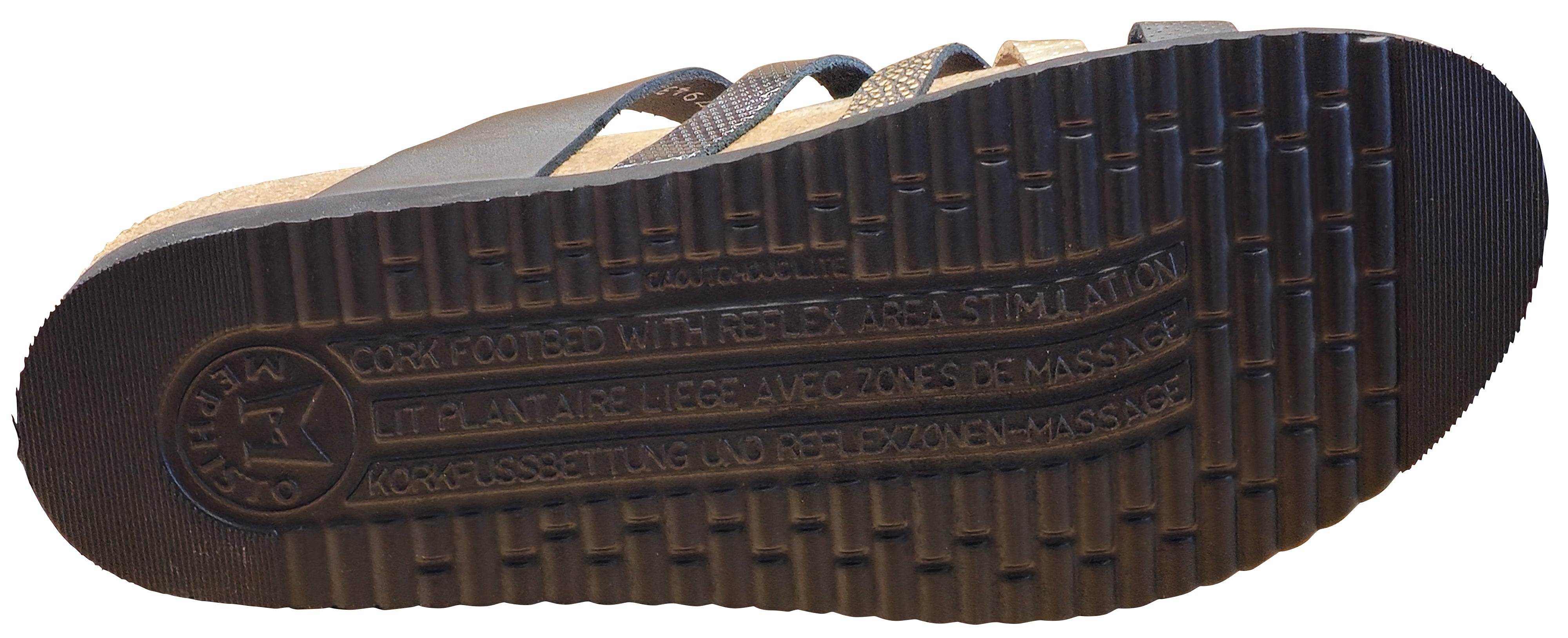 Sandale Huleda noire pour femme de Mephisto