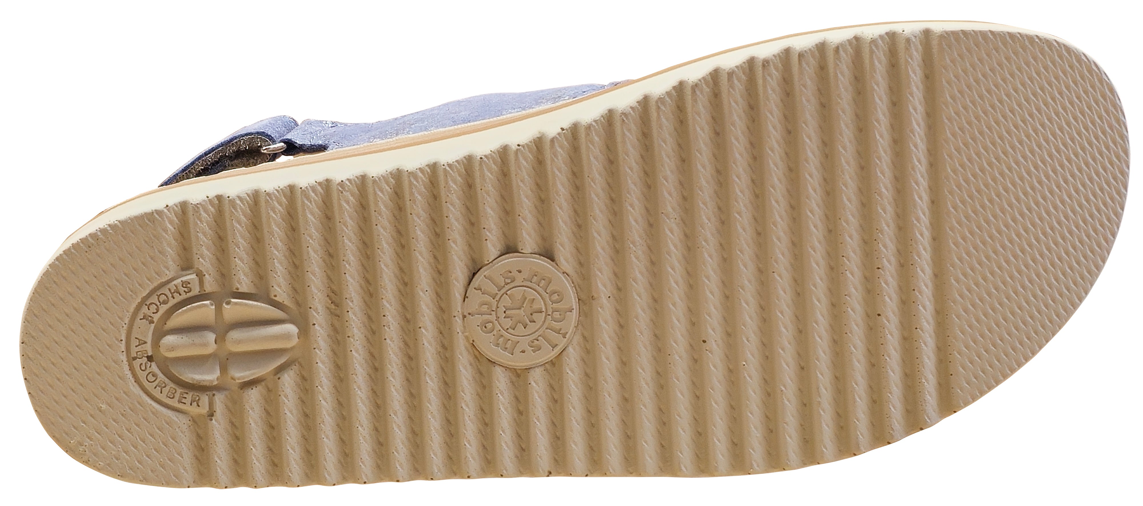 Sandales ergonomiques Darcie pour femmes, bleu jean