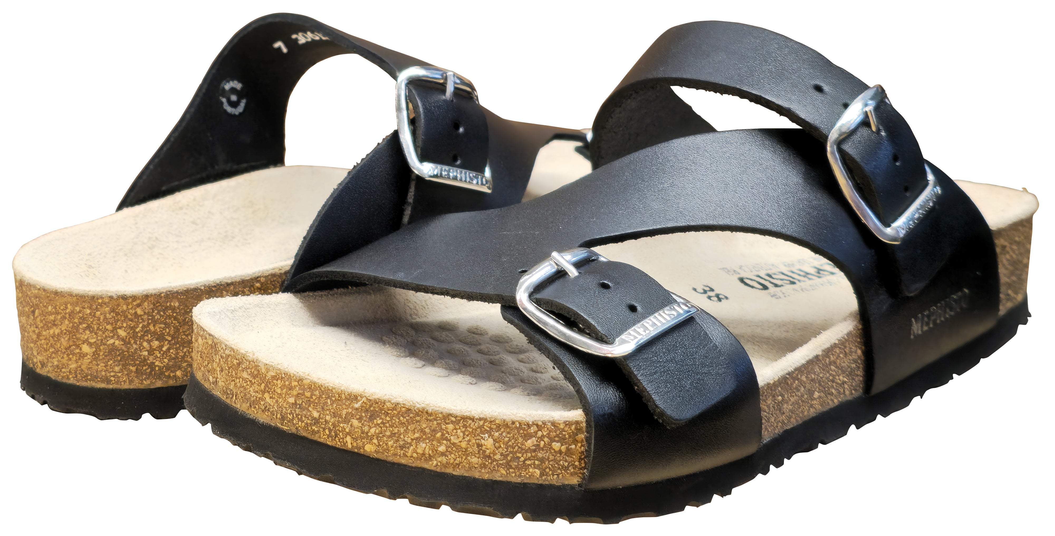 Sandale Mephisto Melaine pour femme, noire