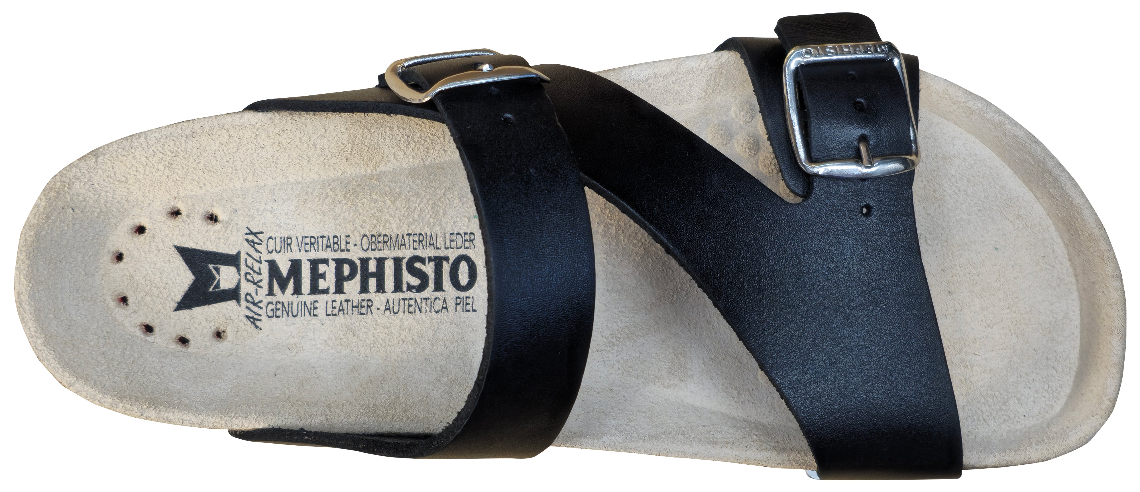 Sandale Mephisto Melaine pour femme, noire