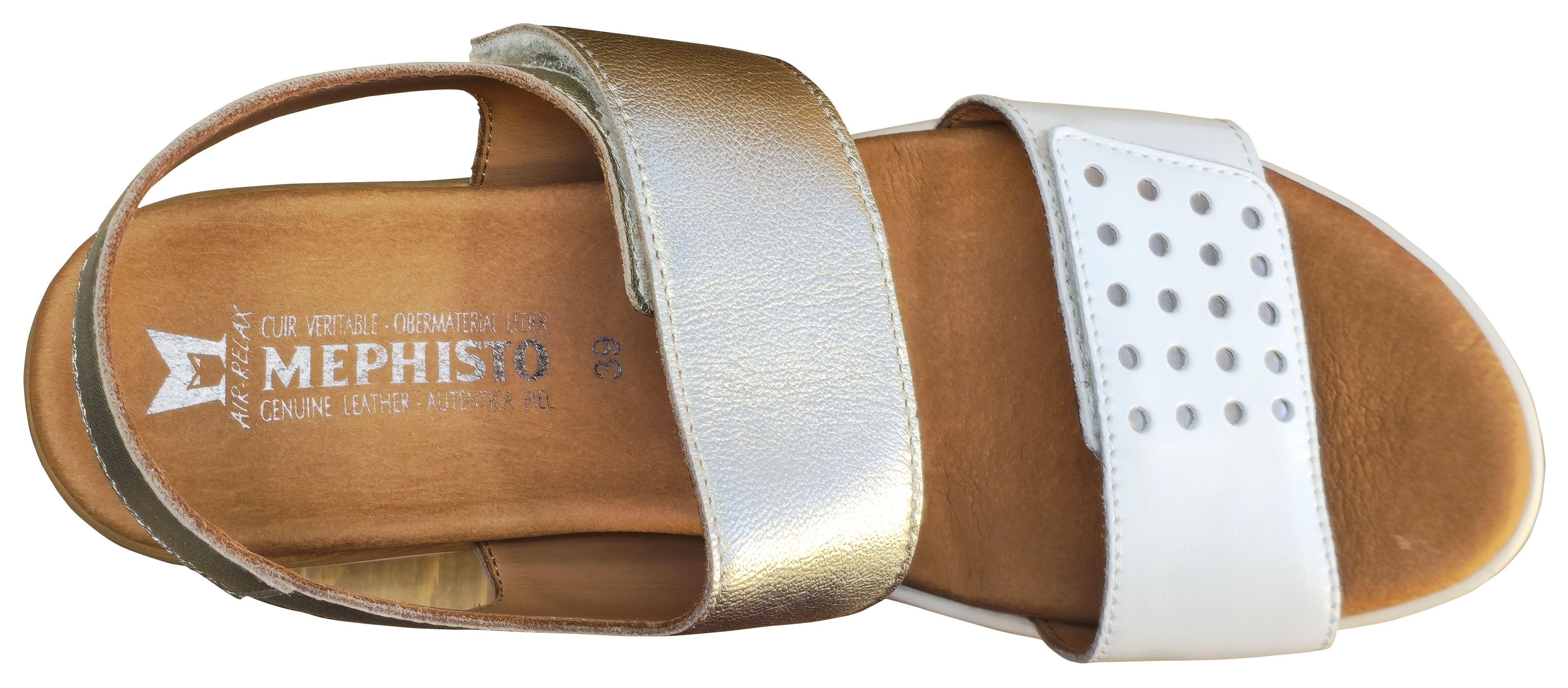 Sandales Mephisto Swena pour femme, blanches