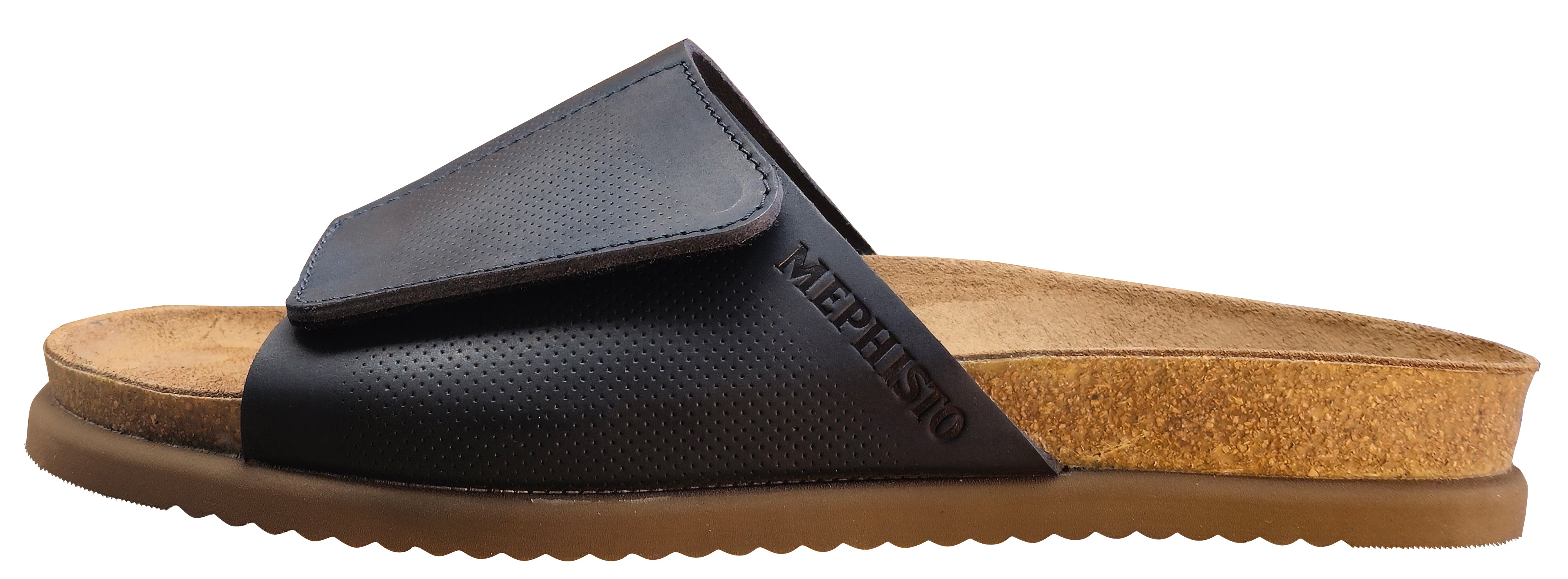 Mephisto Nilton Sandale pour homme Bleu marine