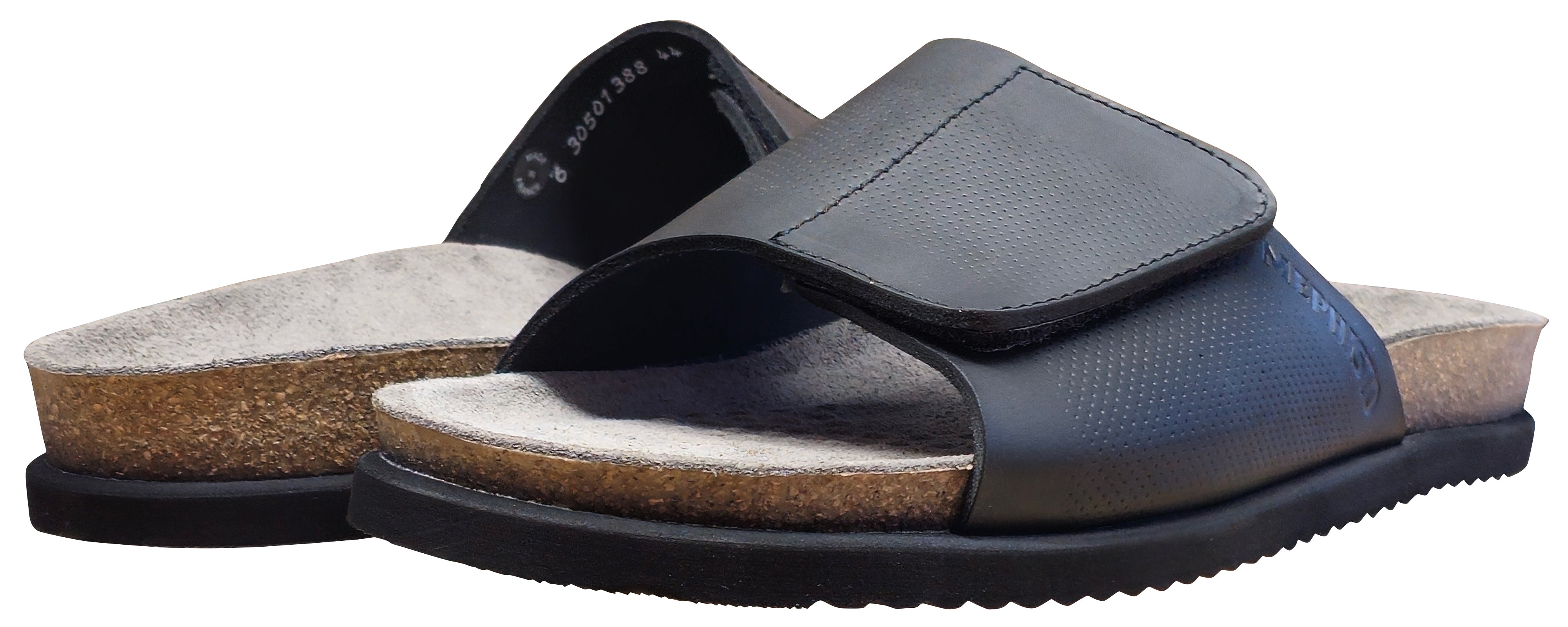 Sandale Mephisto Nilton pour homme, noire