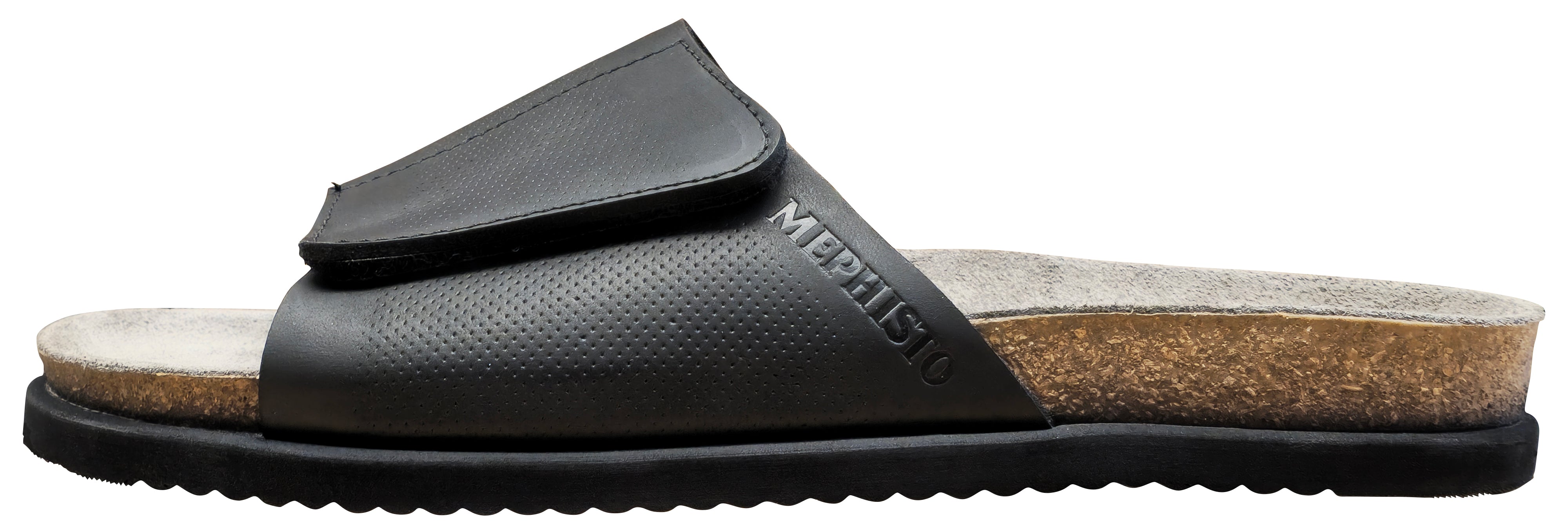 Sandale Mephisto Nilton pour homme, noire