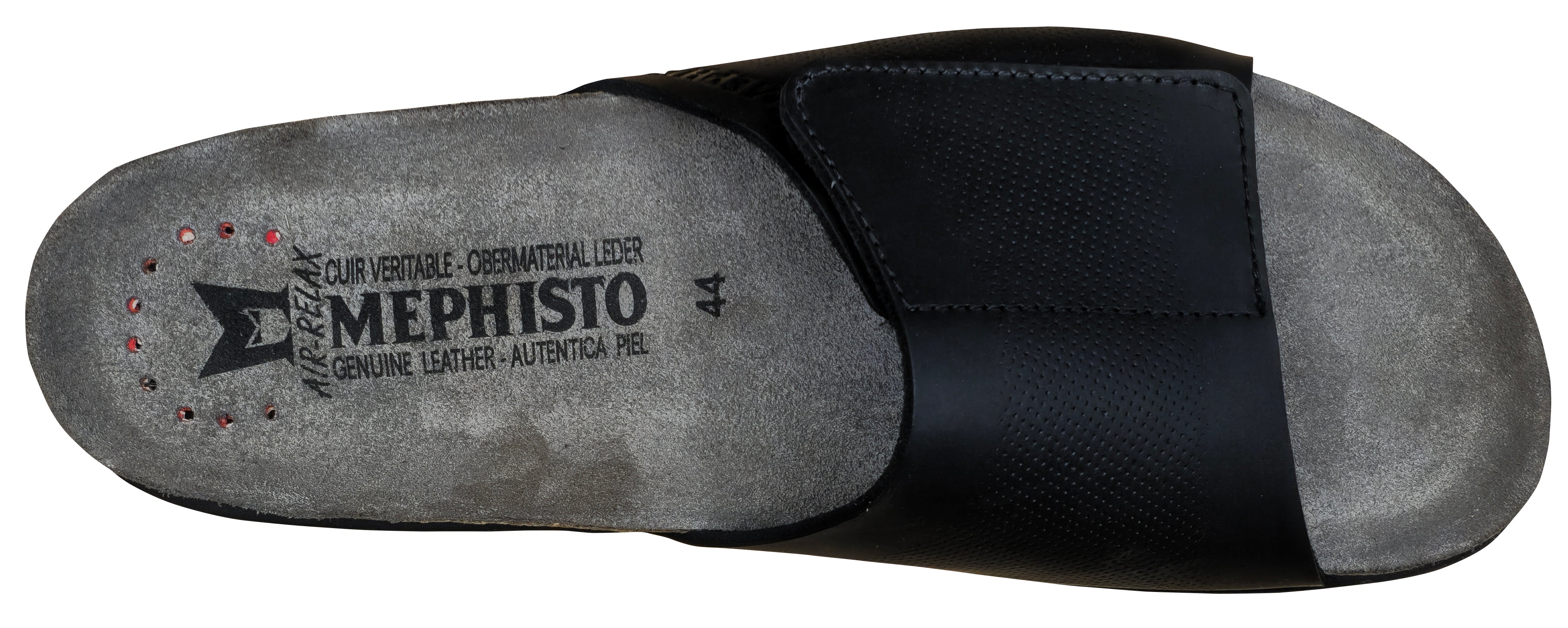 Sandale Mephisto Nilton pour homme, noire