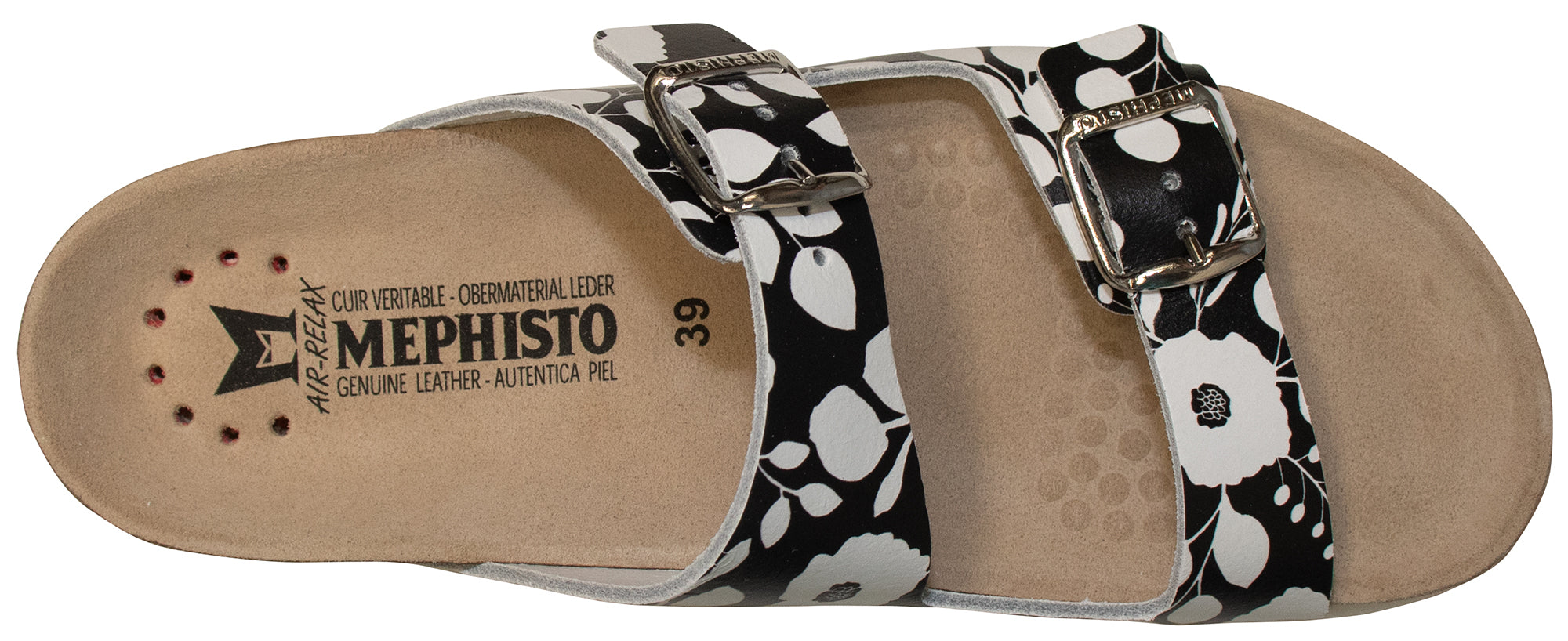 Sandale Harmony pour femme Mephisto, noire Tokyo