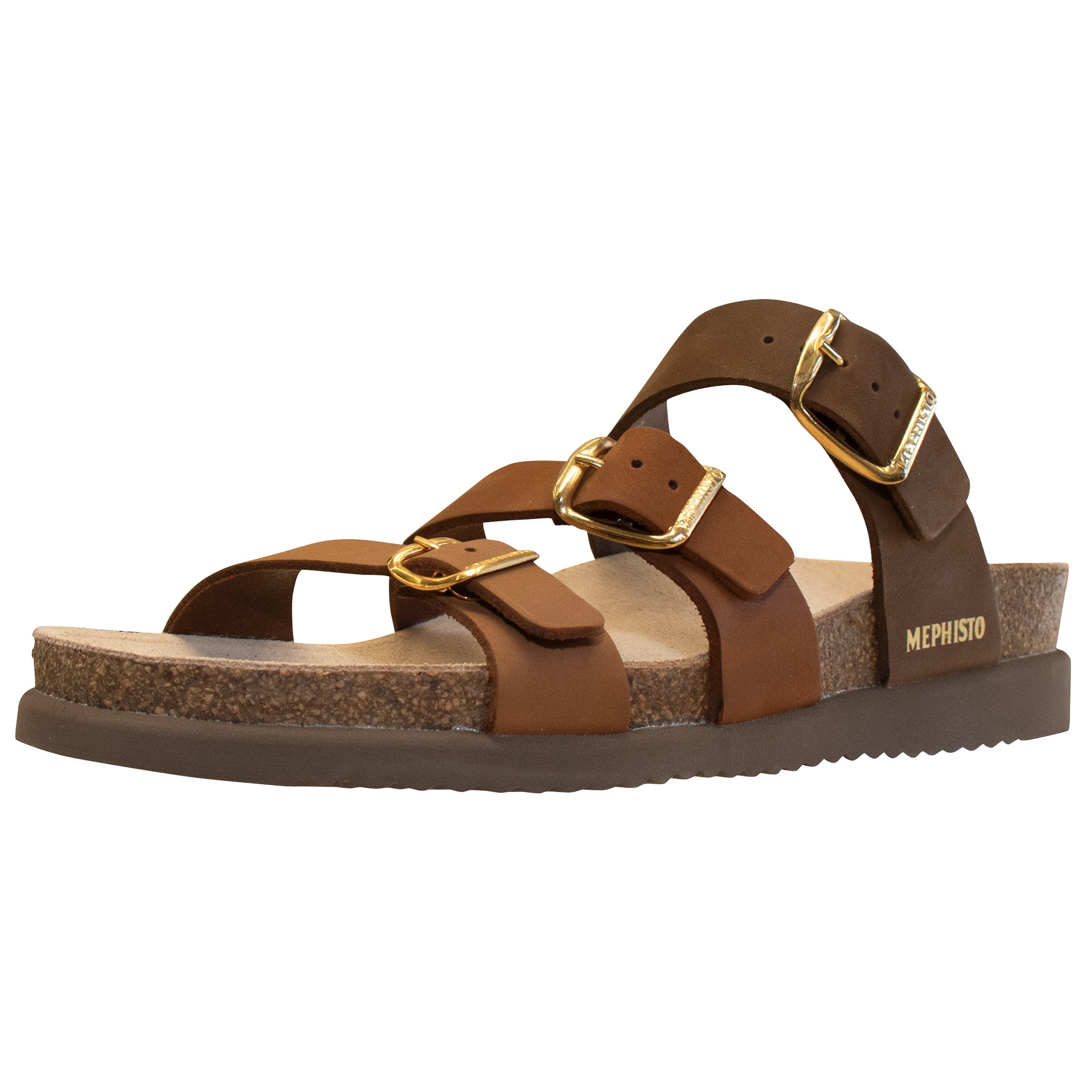 Sandales Mephisto Hyacinta pour femme, camel scratch