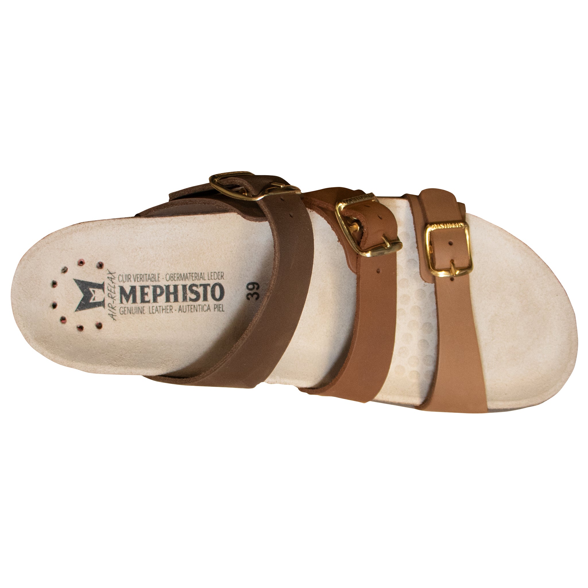 Sandales Mephisto Hyacinta pour femme, camel scratch
