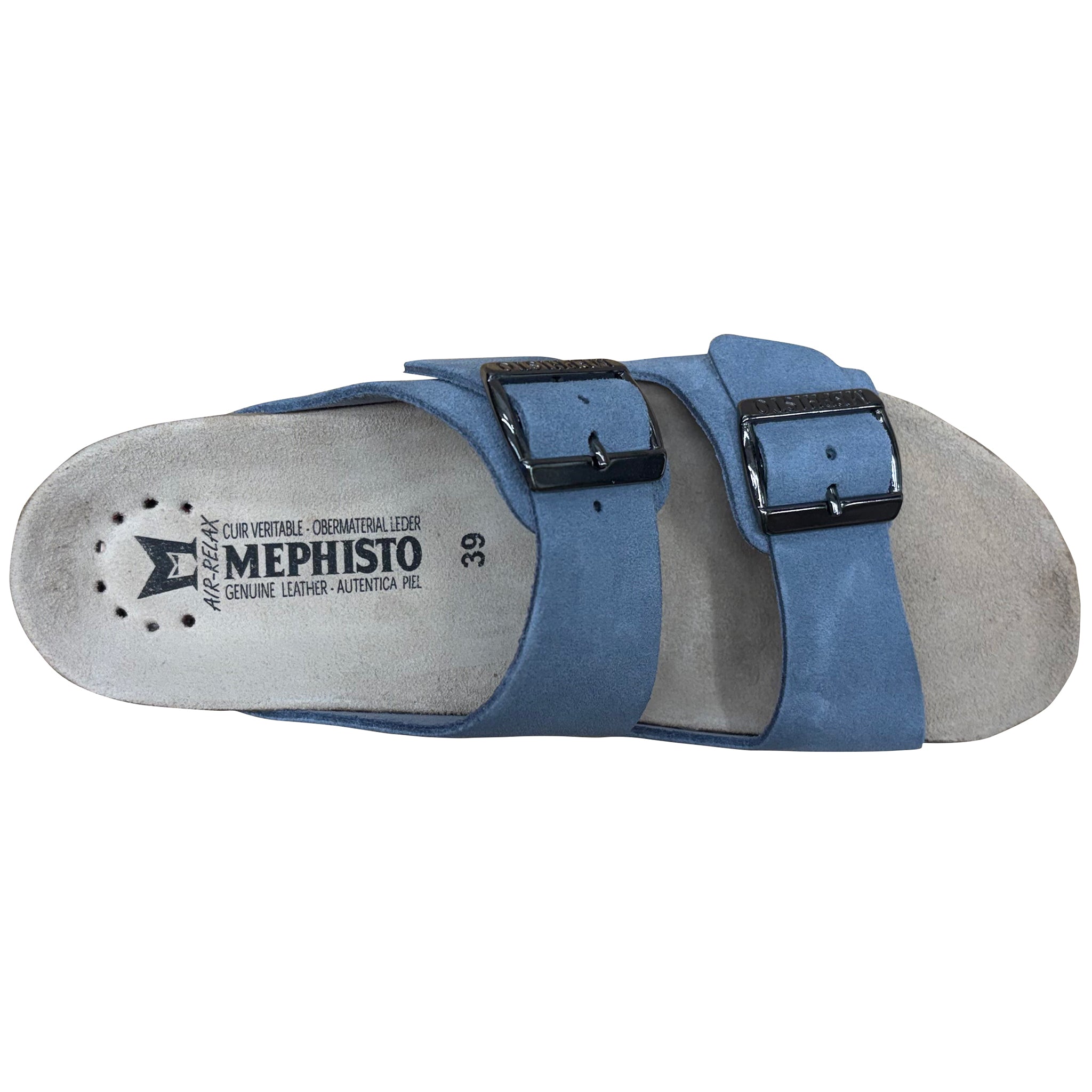 Sandale Hester pour femme Mephisto, bleu marine
