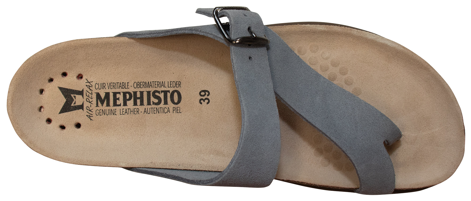 Sandales Mephisto Helen bleu ciel Sandvel