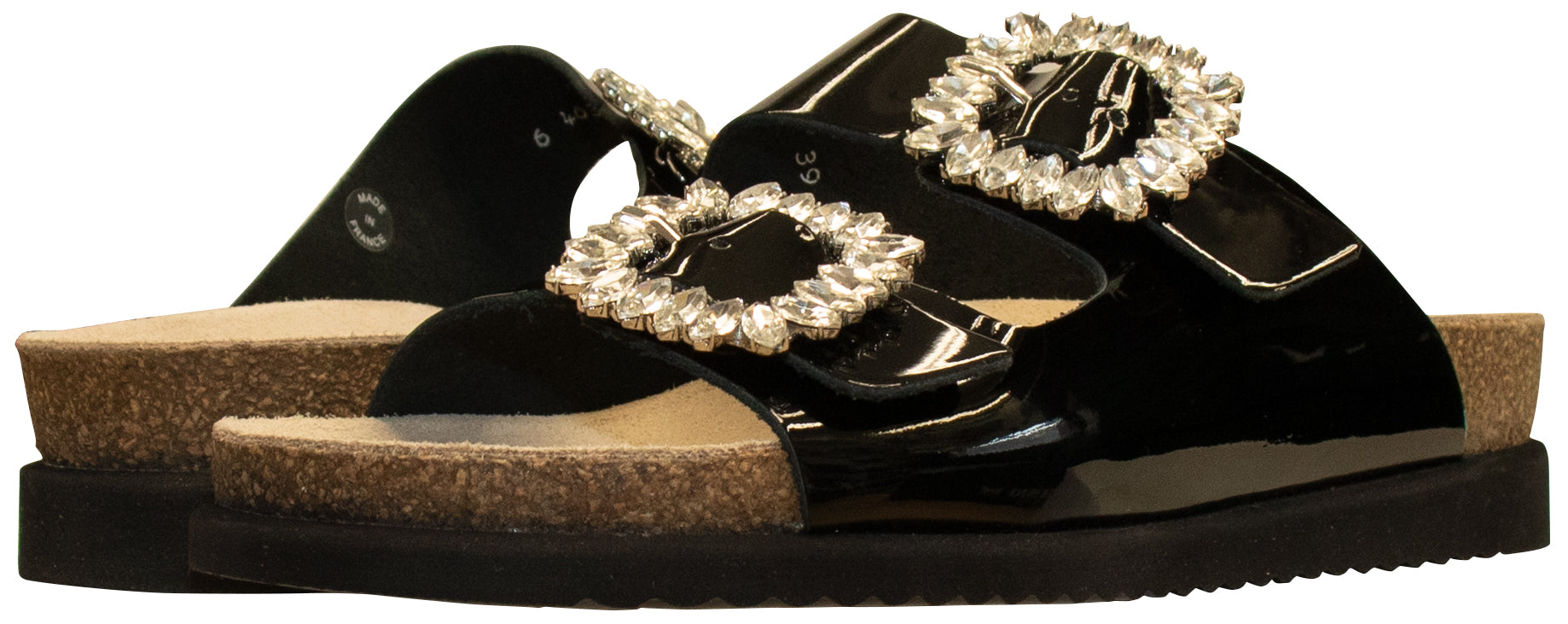 Mephisto Hazina Noir Vernis pour Femme