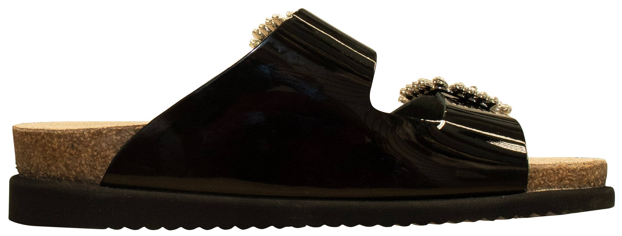 Mephisto Hazina Noir Vernis pour Femme