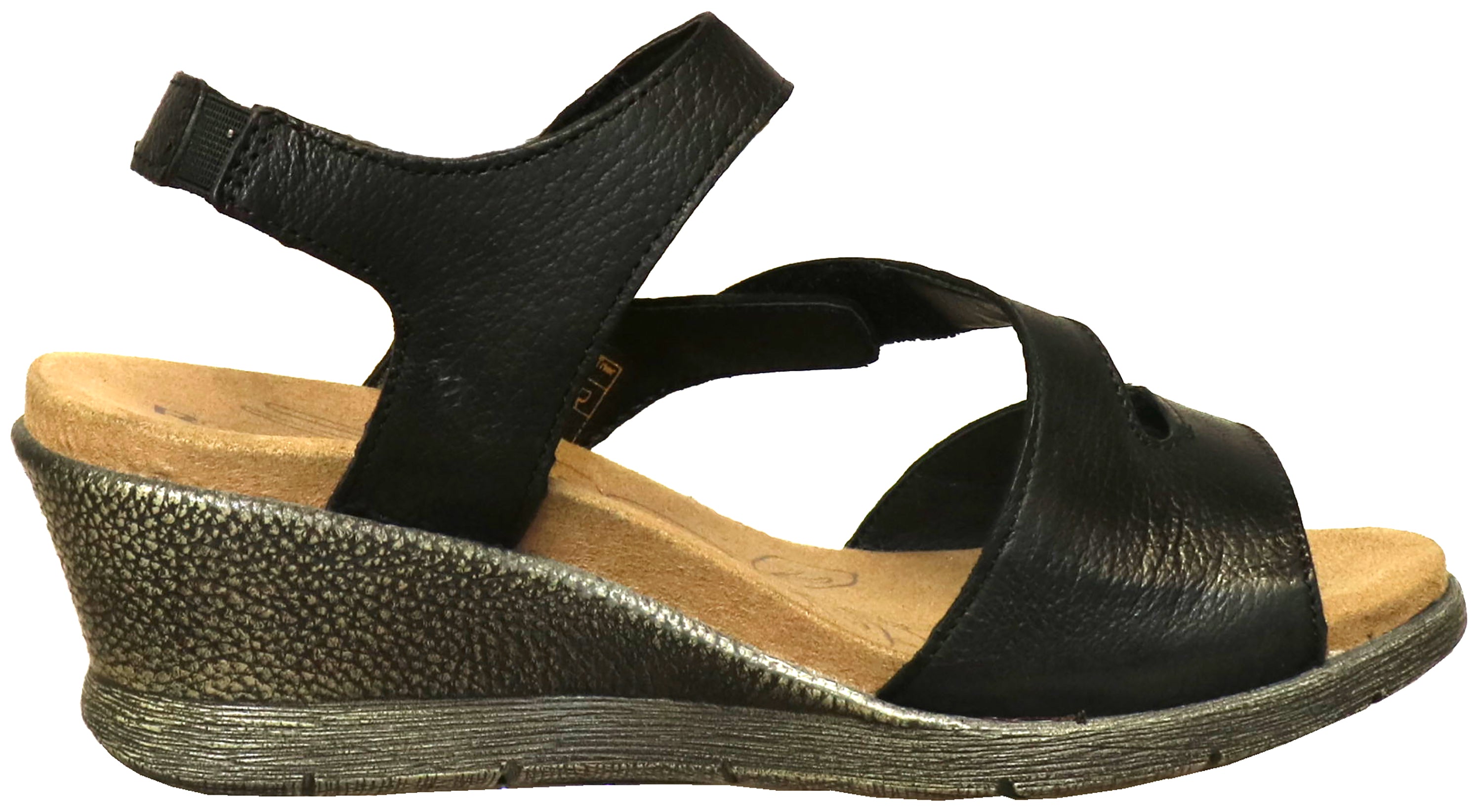 Romika Women's Nevis 07 Dress Sandal Black