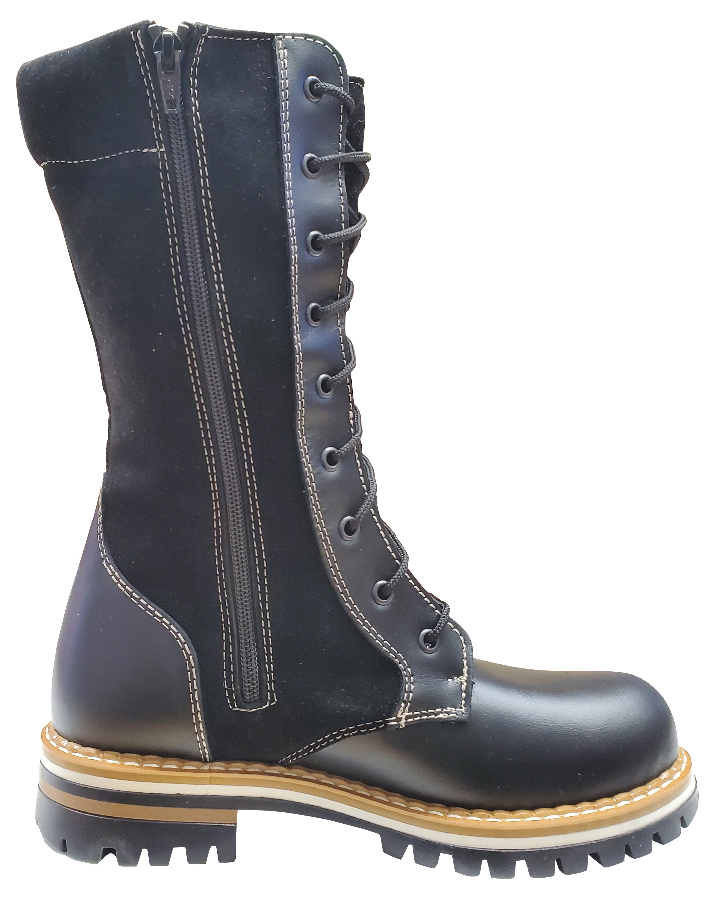 Bottes d'hiver Saute Mouton Clara pour femme, noires