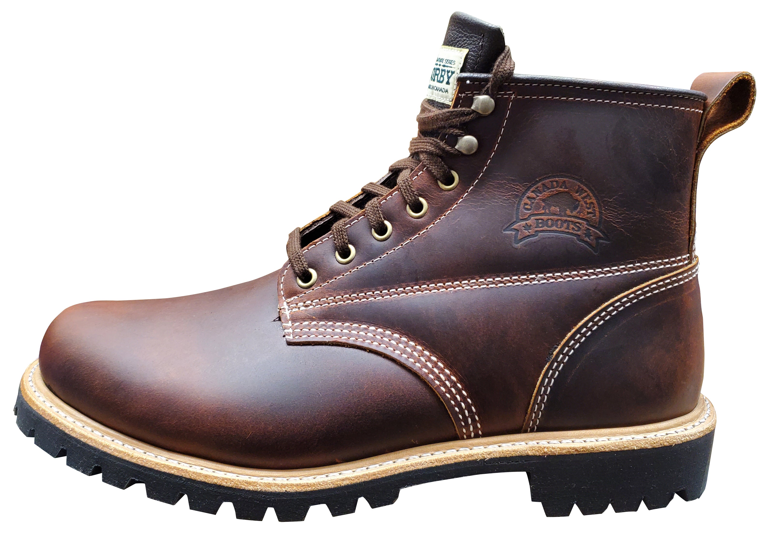 Bottes isolantes pour homme Canada West Moorby, couleur noix de pécan vieillie