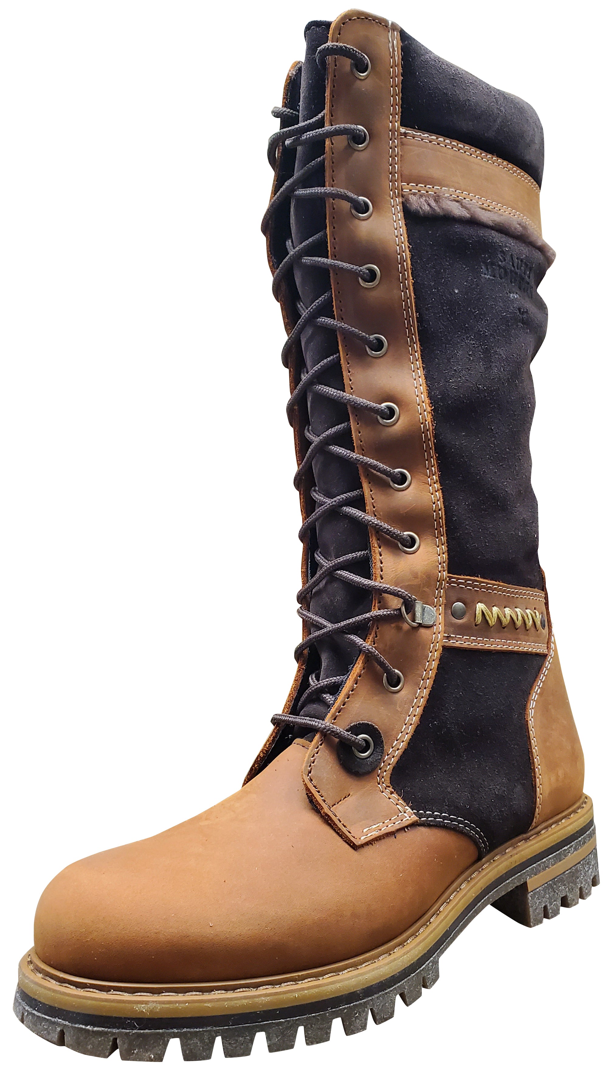 Bottes d'hiver Ilka pour femme Saute Mouton en ébène