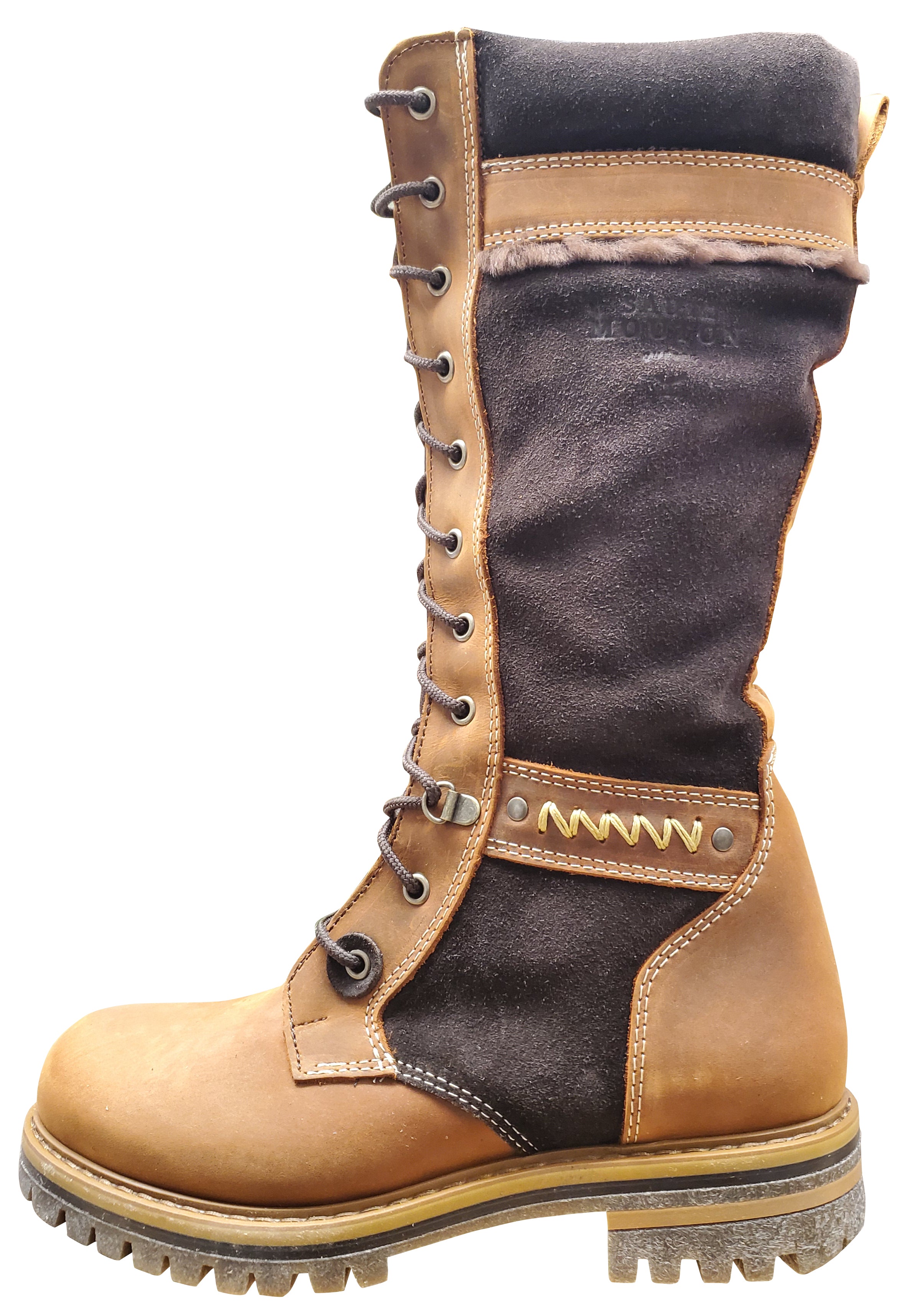 Bottes d'hiver Ilka pour femme Saute Mouton en ébène