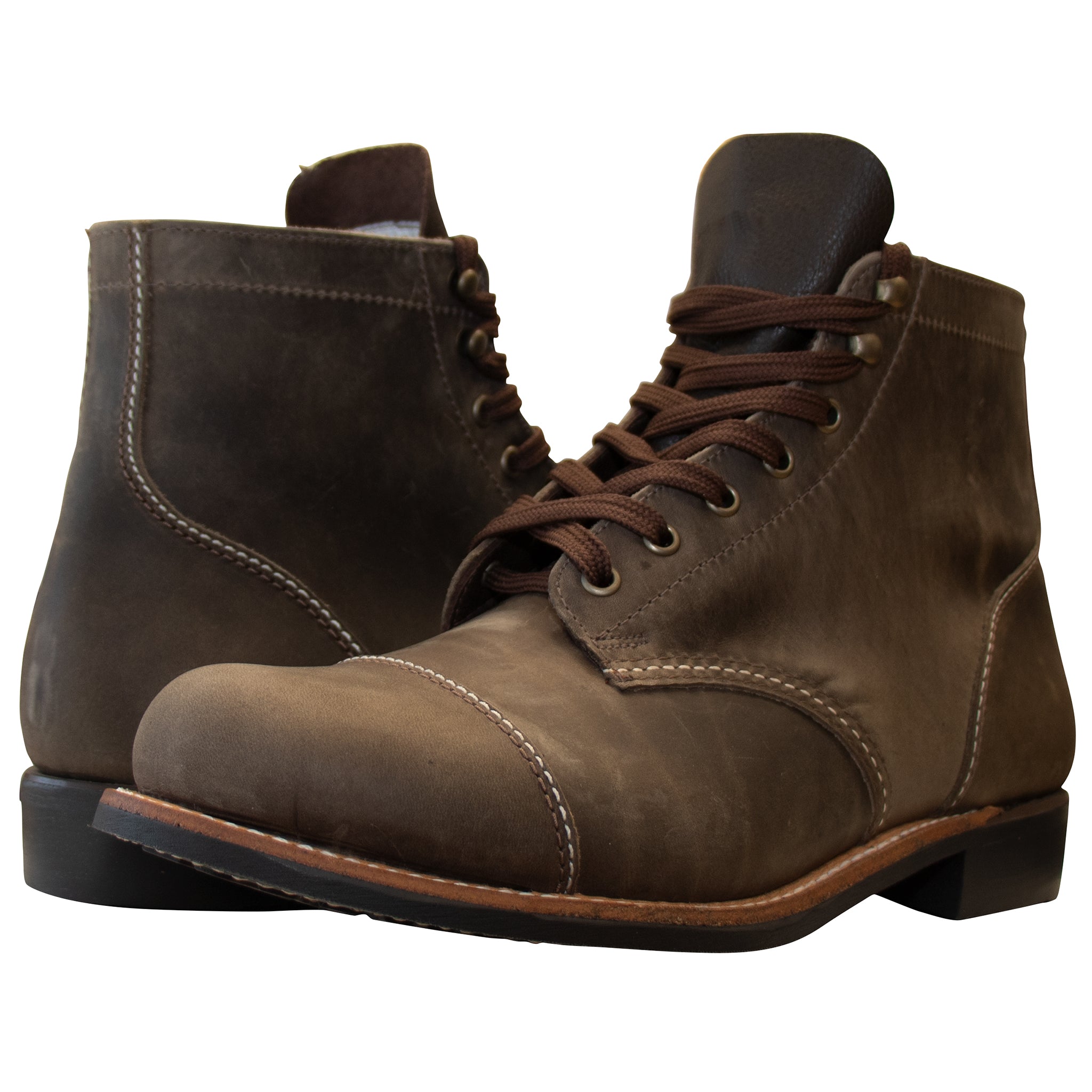 Bottes Canada West Moorby pour homme, couleur noix de pécan vieillie