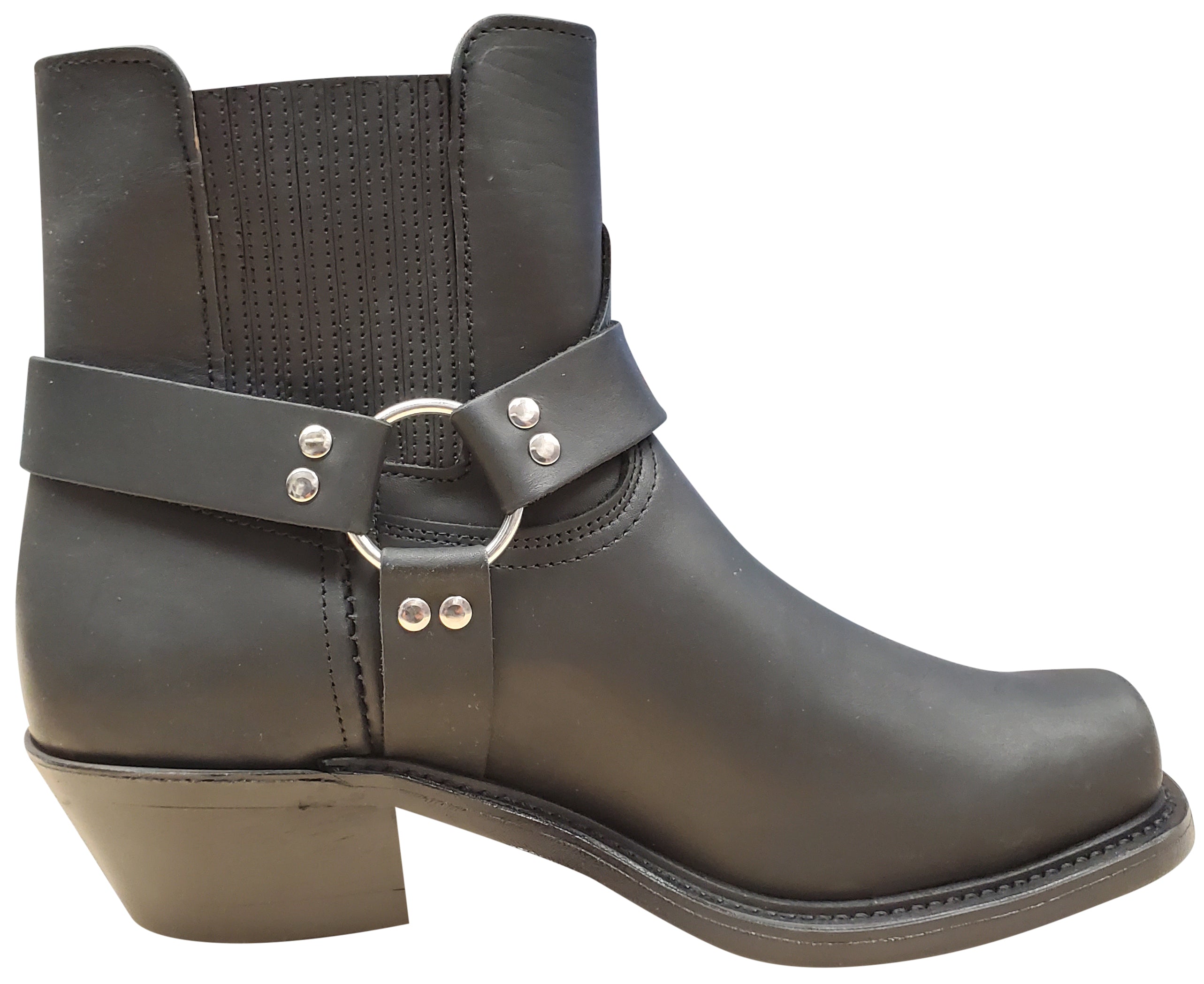 Bottes Boulet Rider courtes noires pour homme