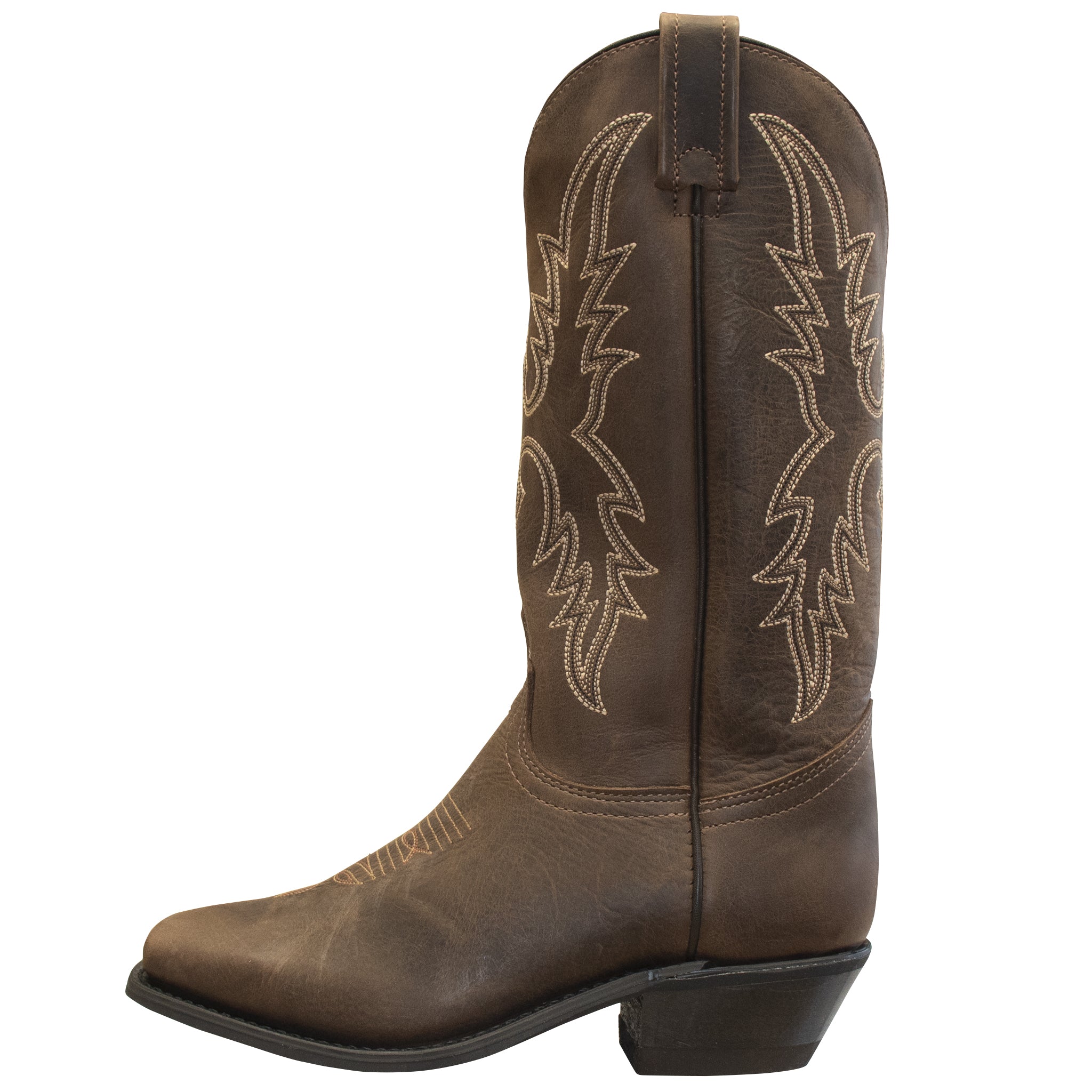 Bottes western Brahma Spongys pour femmes de Canada West, semelles longues