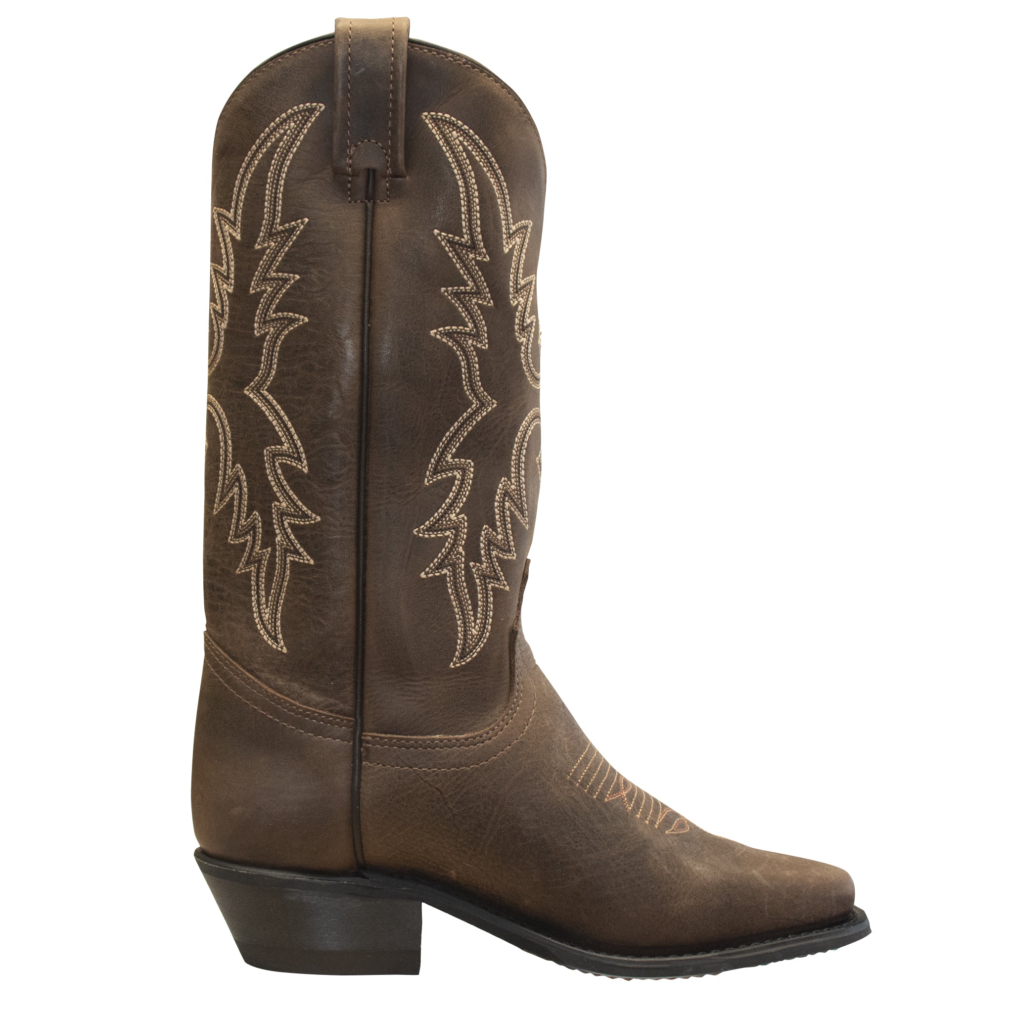Bottes western Brahma Spongys pour femmes de Canada West, semelles longues