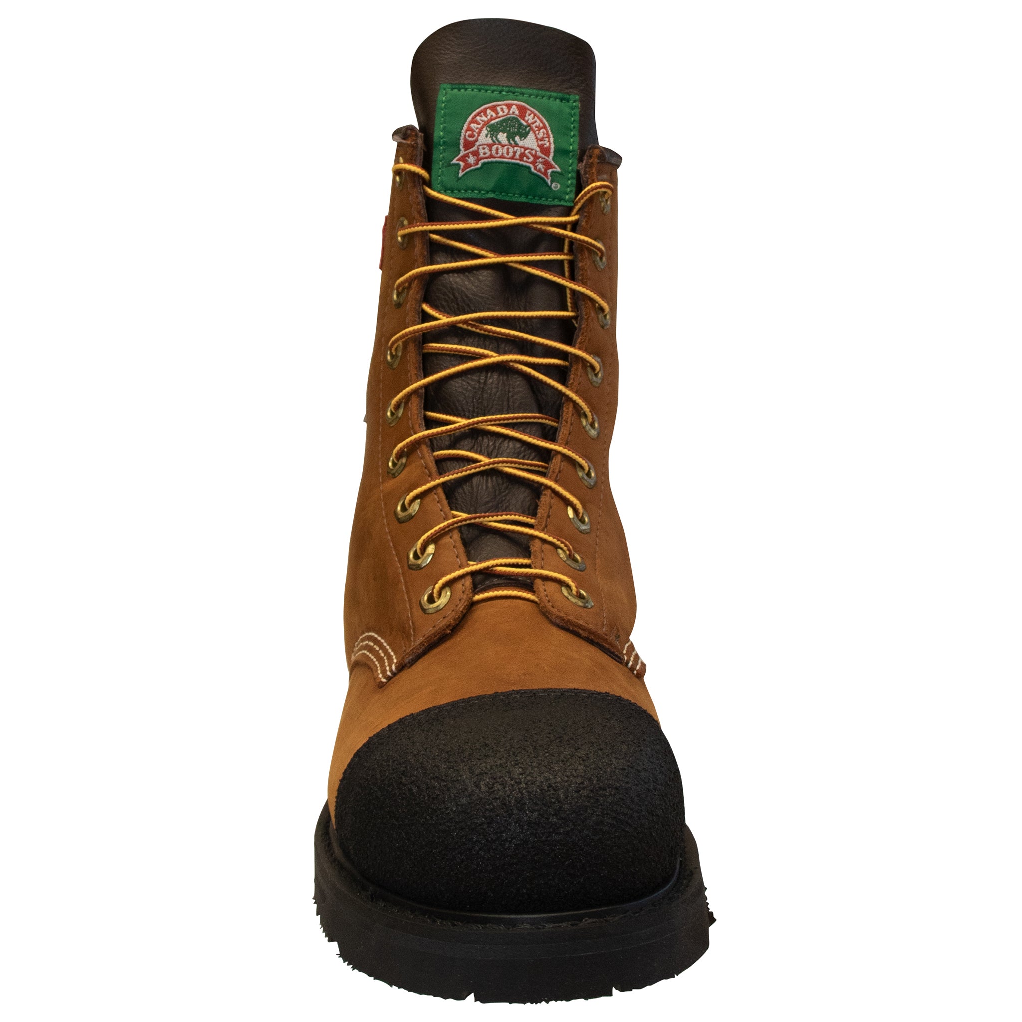 Canada West Men's Lace Work Boots Whisky Kodiak