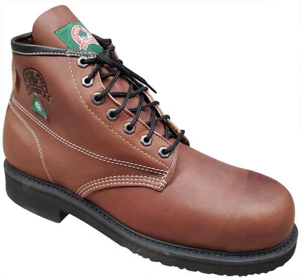 Canada West 34363 Rams Horn - Red Dog Lace-to Toe Steel-Toe Lace Work Boots  CSA Grade 1