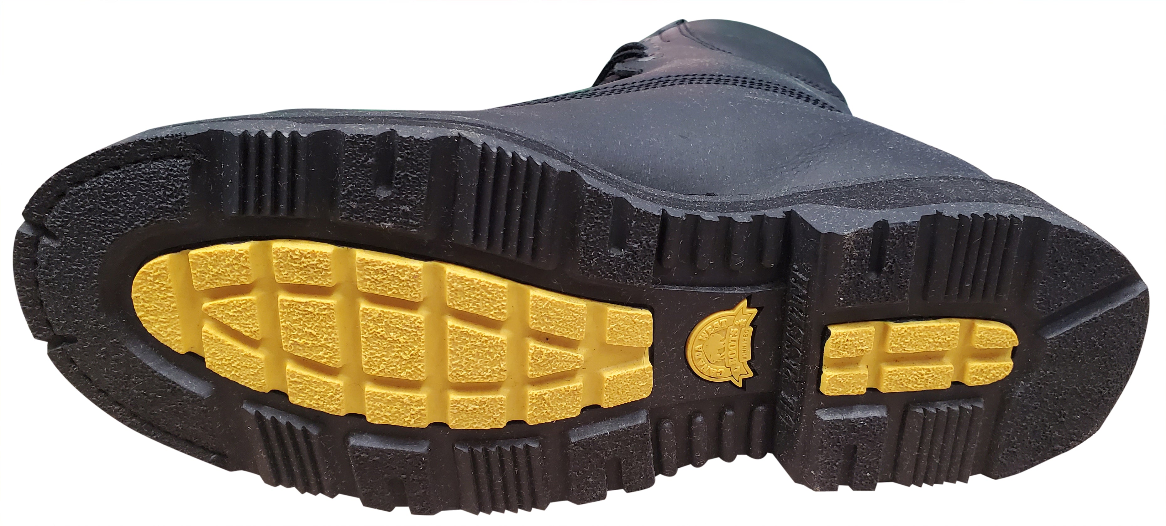 Bottes de travail à lacets Canada West® pour homme, noires