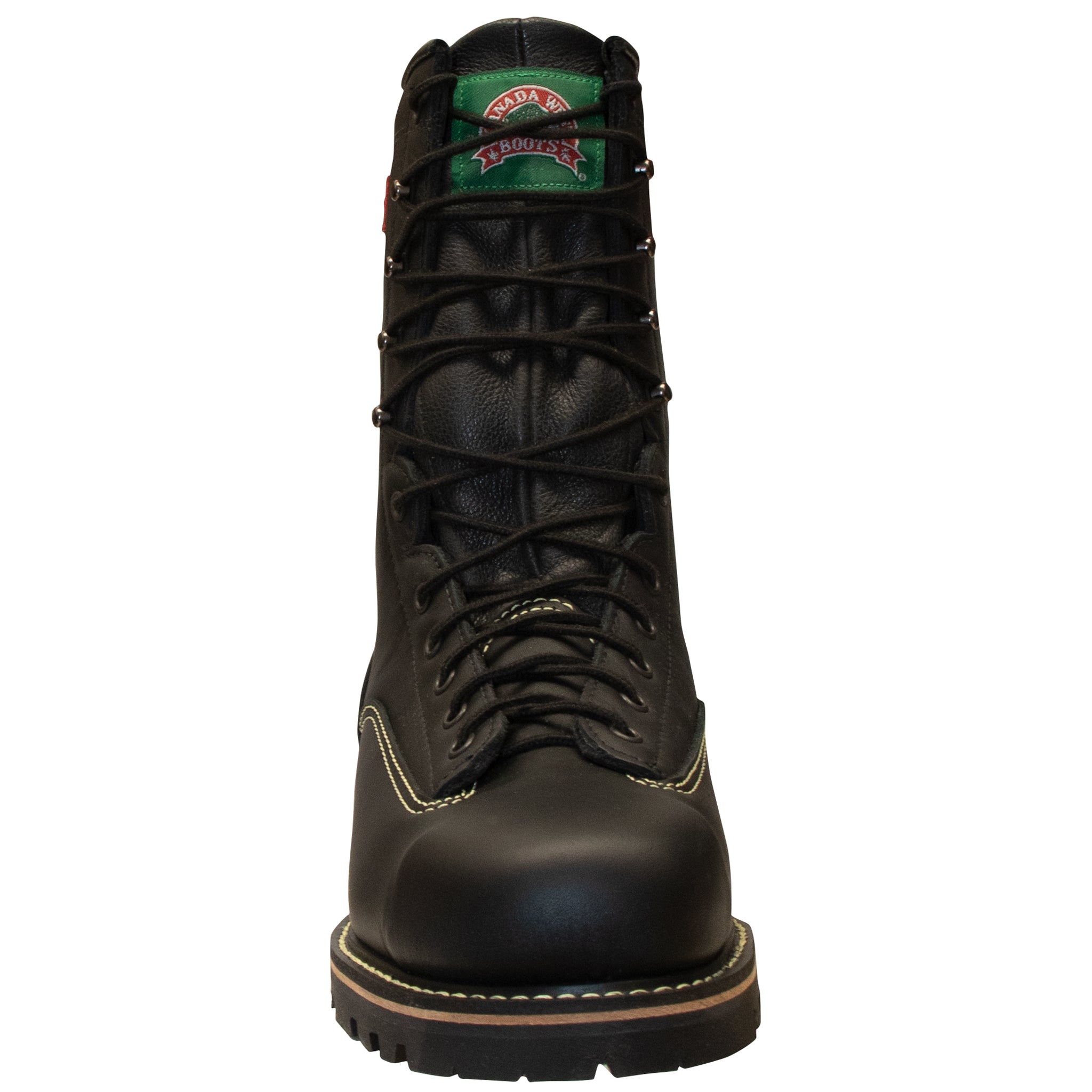 Bottes de travail à lacets pour hommes Canada West Forester en cuir ignifuge
