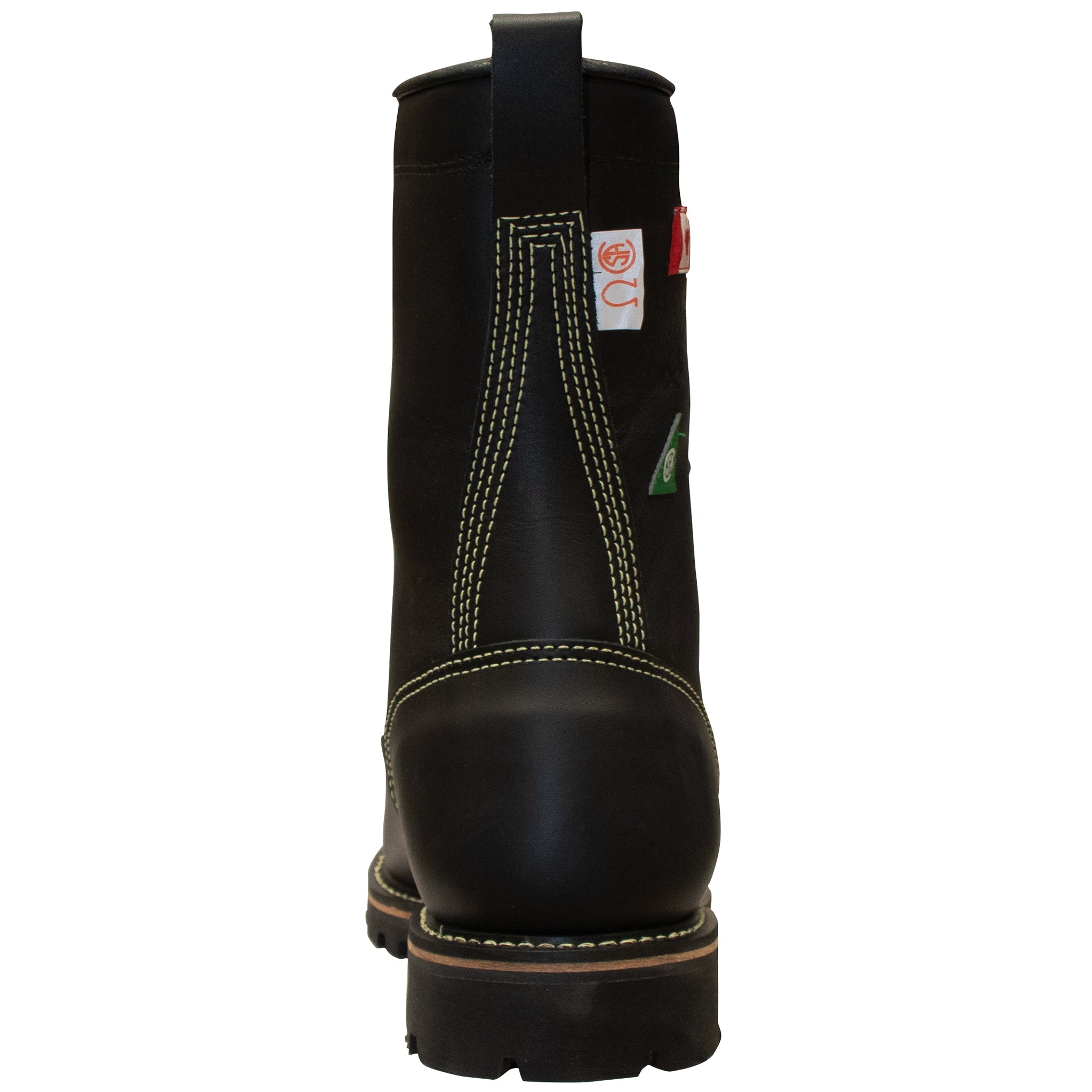 Bottes de travail à lacets pour hommes Canada West Forester en cuir ignifuge