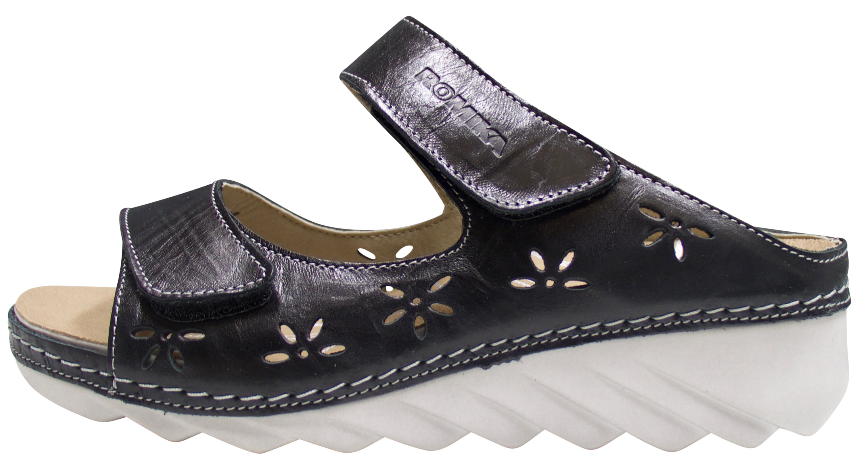 Romika Women's Salem 08 Sandal Black