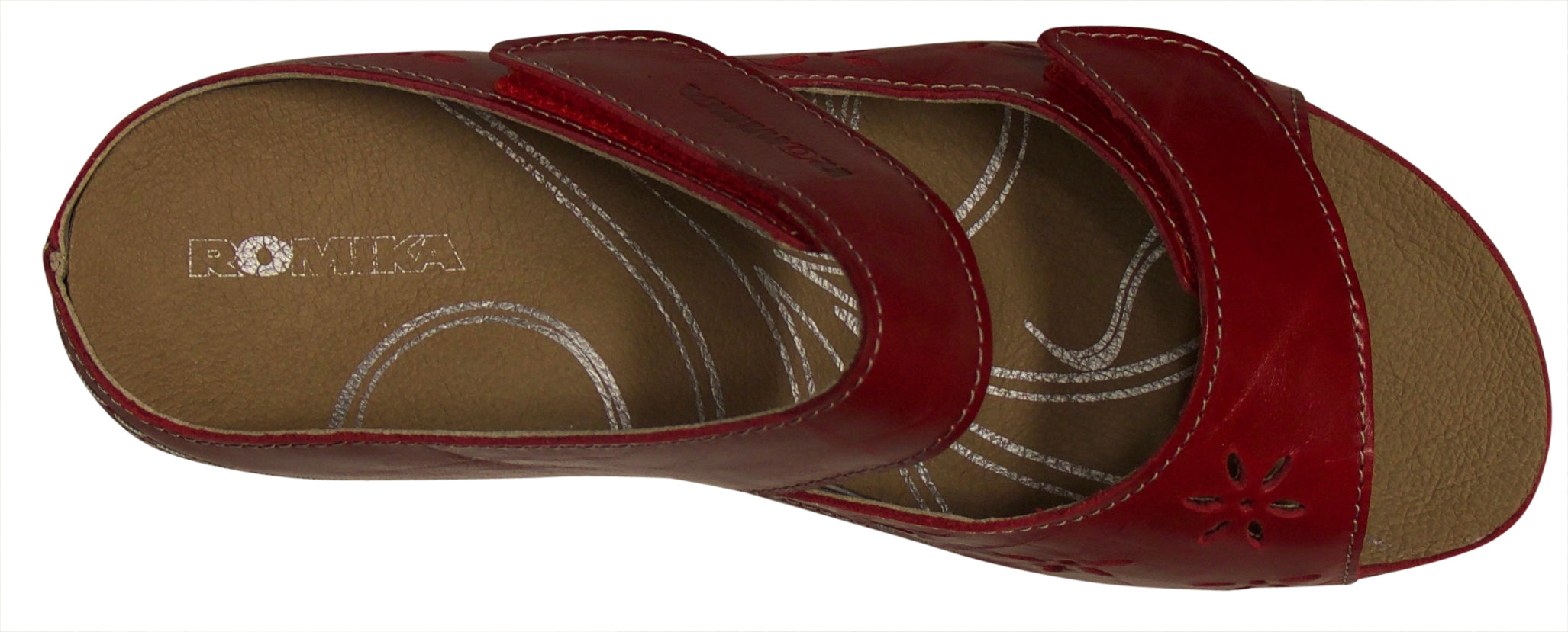 Sandale Romika Salem 08 pour femme, rouge