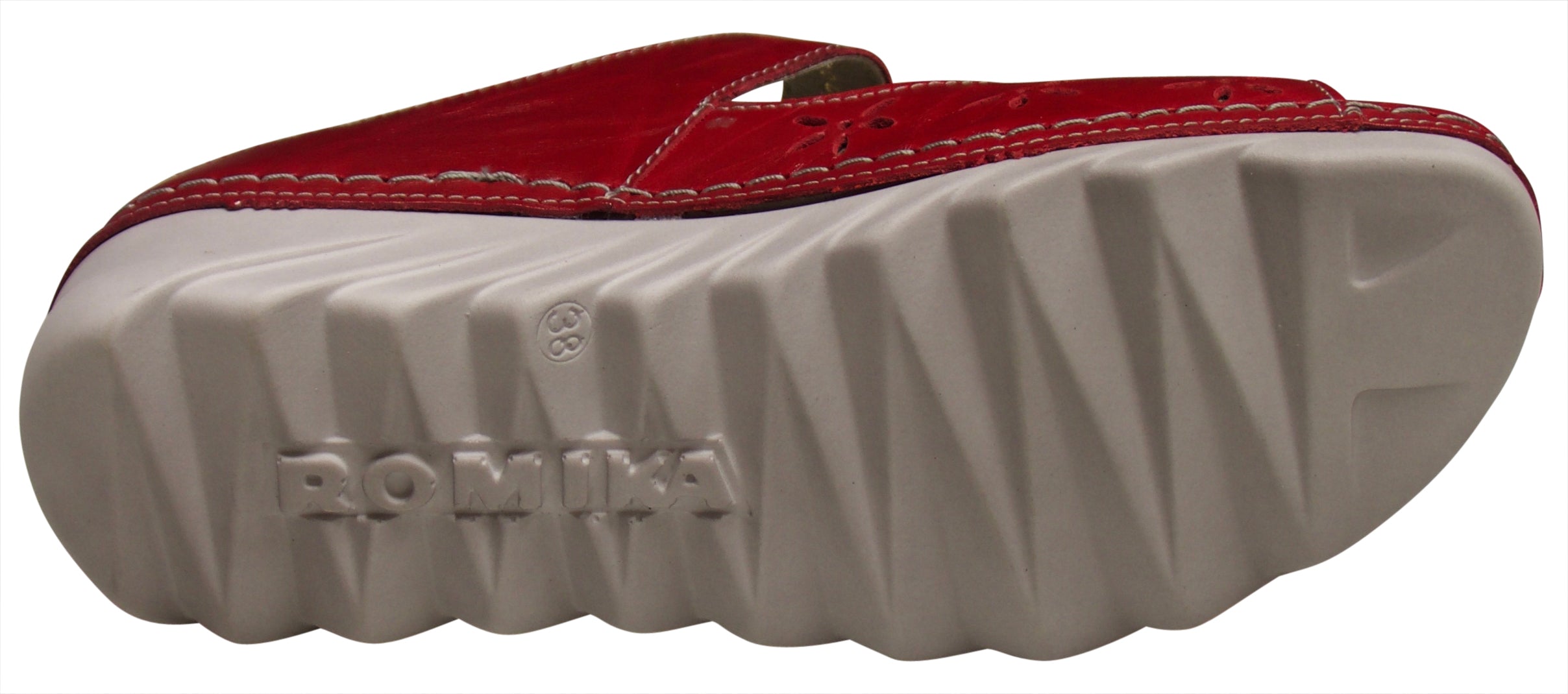 Sandale Romika Salem 08 pour femme, rouge