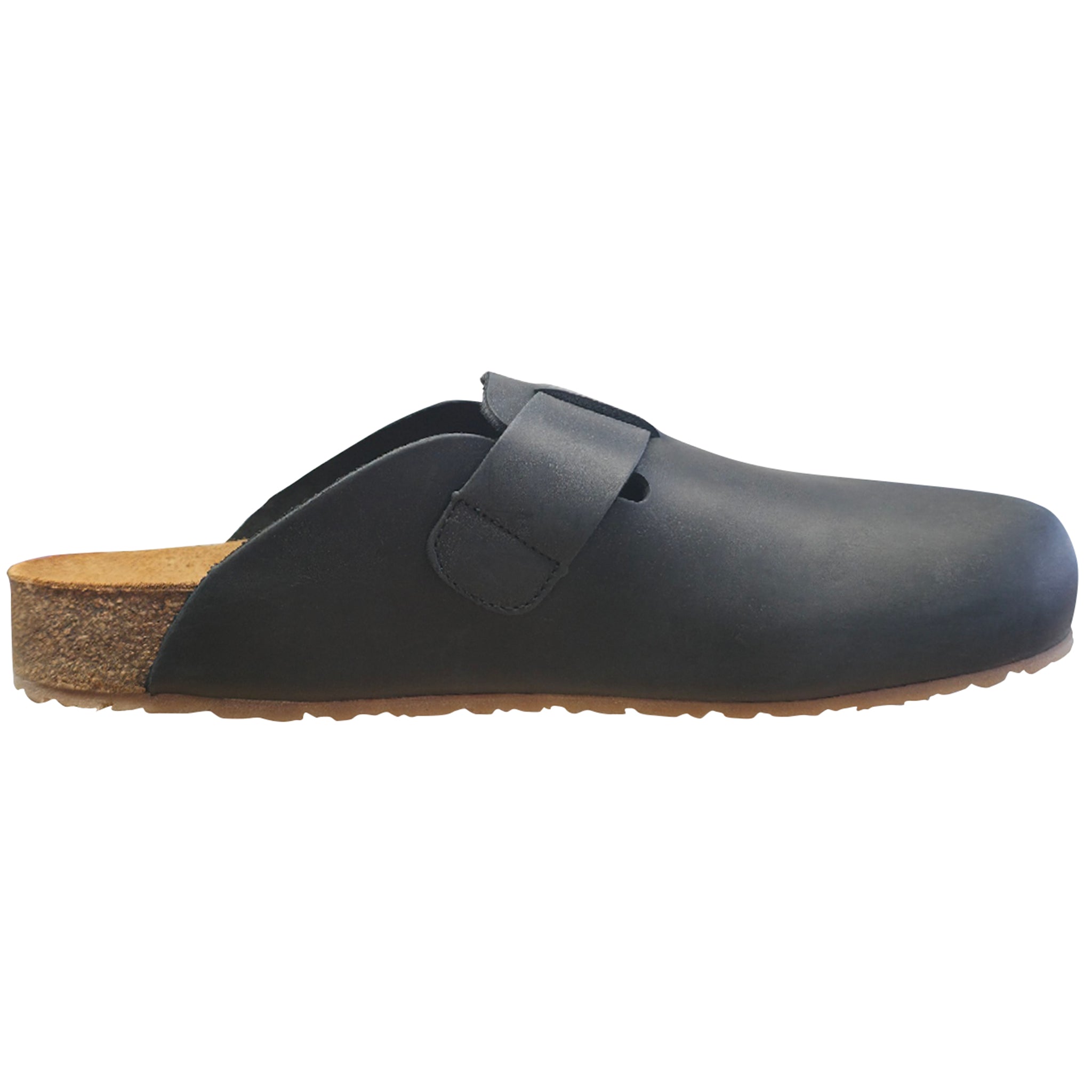 Haflinger Unisex Porto Leather Buckle Clog