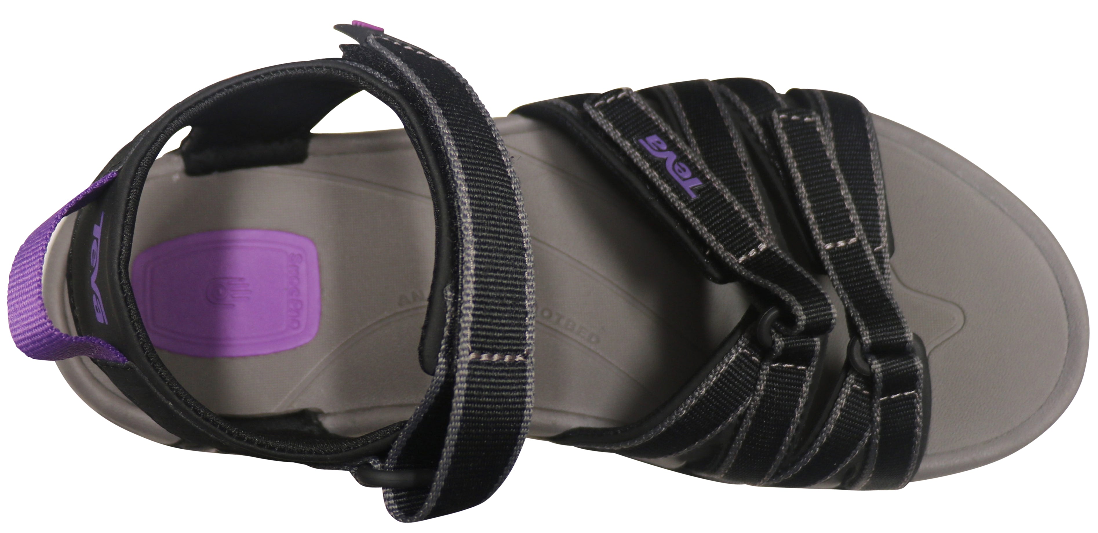Sandale Teva Tirra pour femme, noir/gris