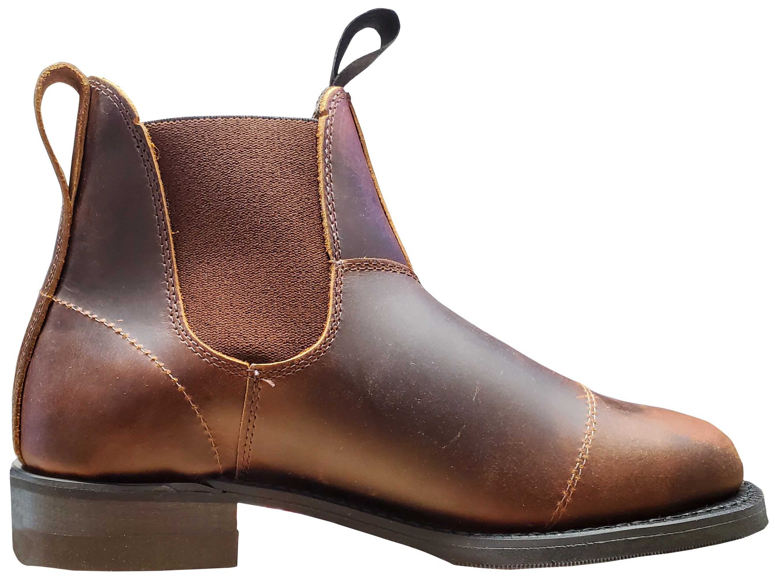 Bottes Romeos pour femmes Canada West, couleur noix de pécan vieillie