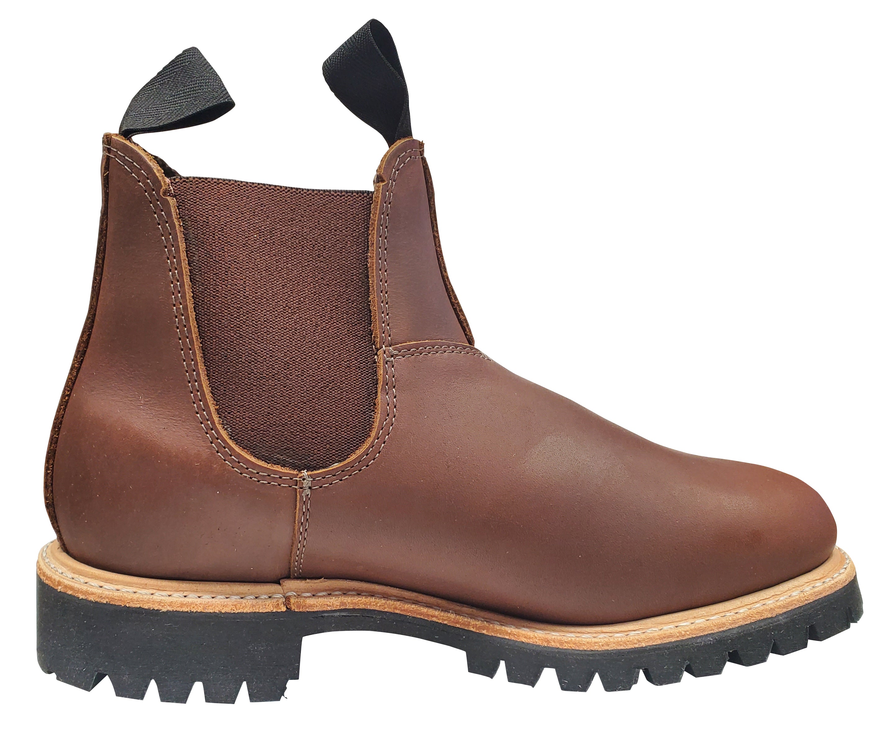Bottes Romeos isolées pour femmes de Canada West, marron, style Boomer