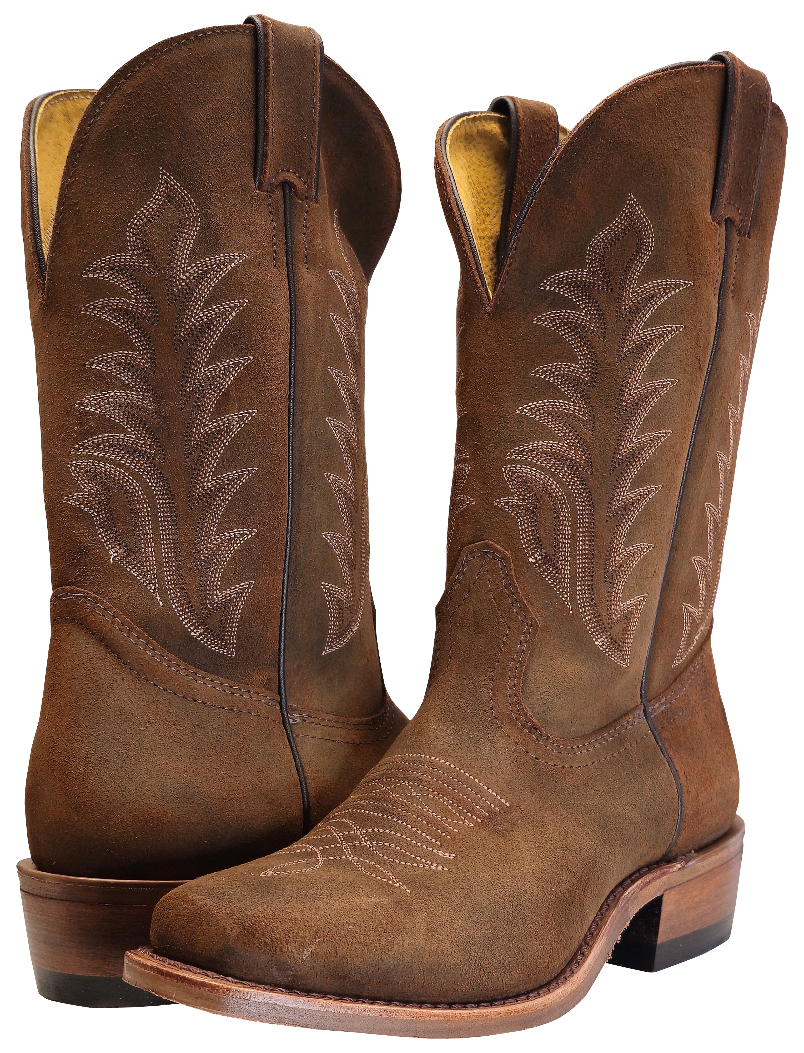 Boulet Women's Western Boots Challenger Cutter Toe Carnaza Antick