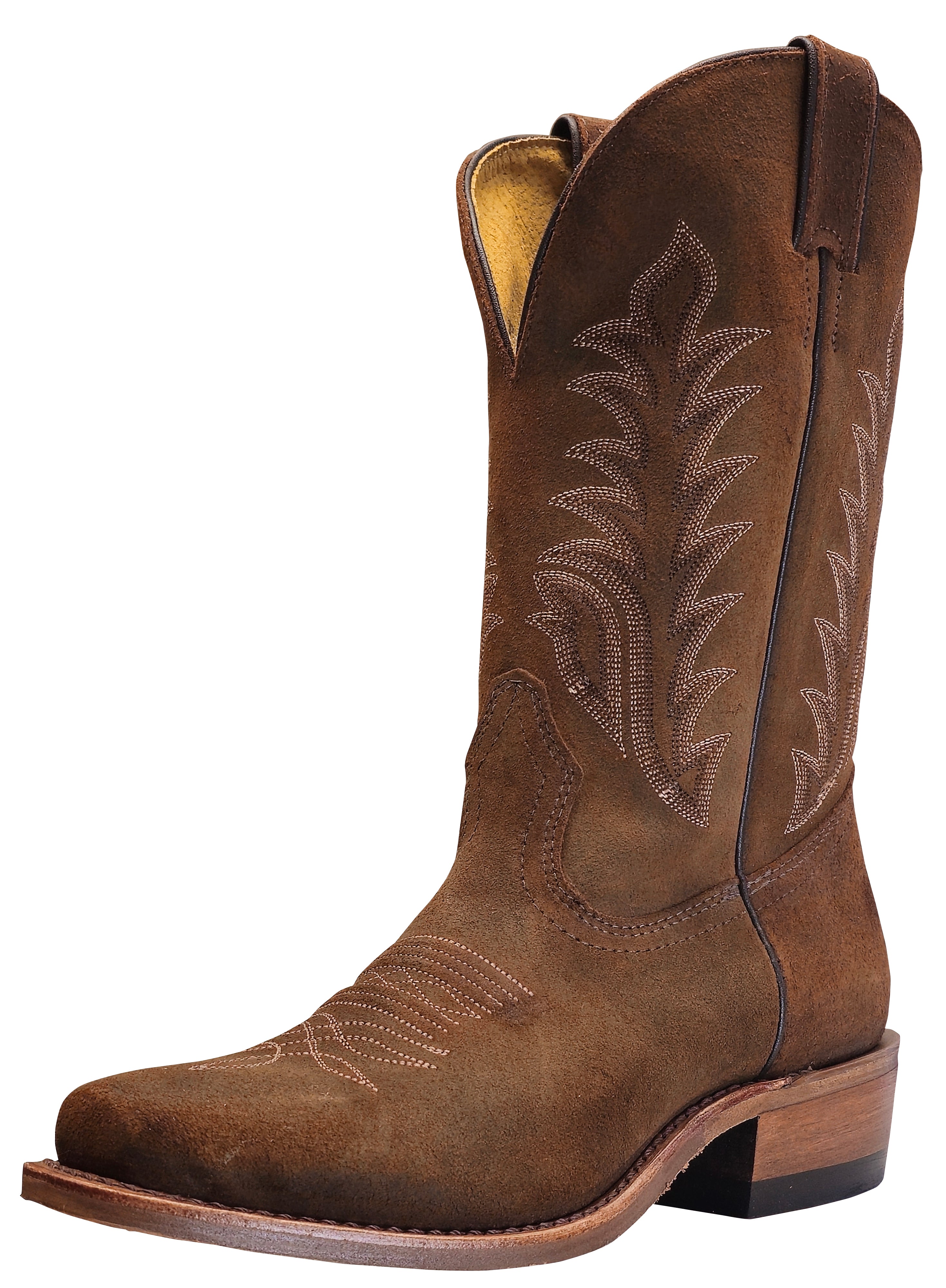Boulet Women's Western Boots Challenger Cutter Toe Carnaza Antick