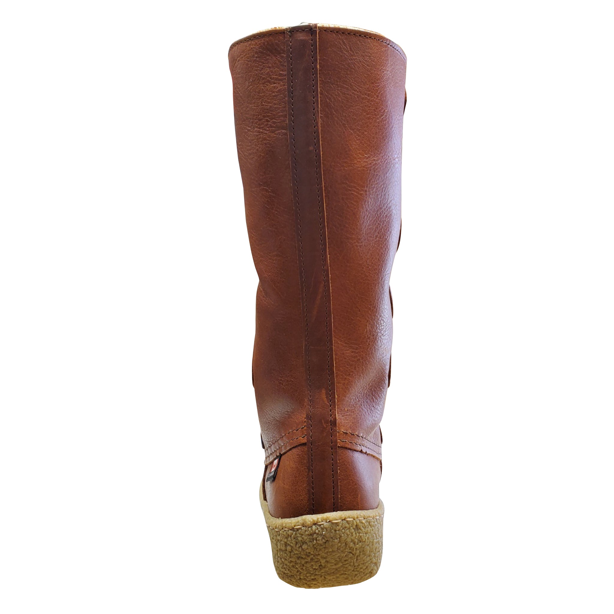 MEN'S MUKLUK WINTER BOOTS WITH RUBBER SOLE AND WOOL LINING