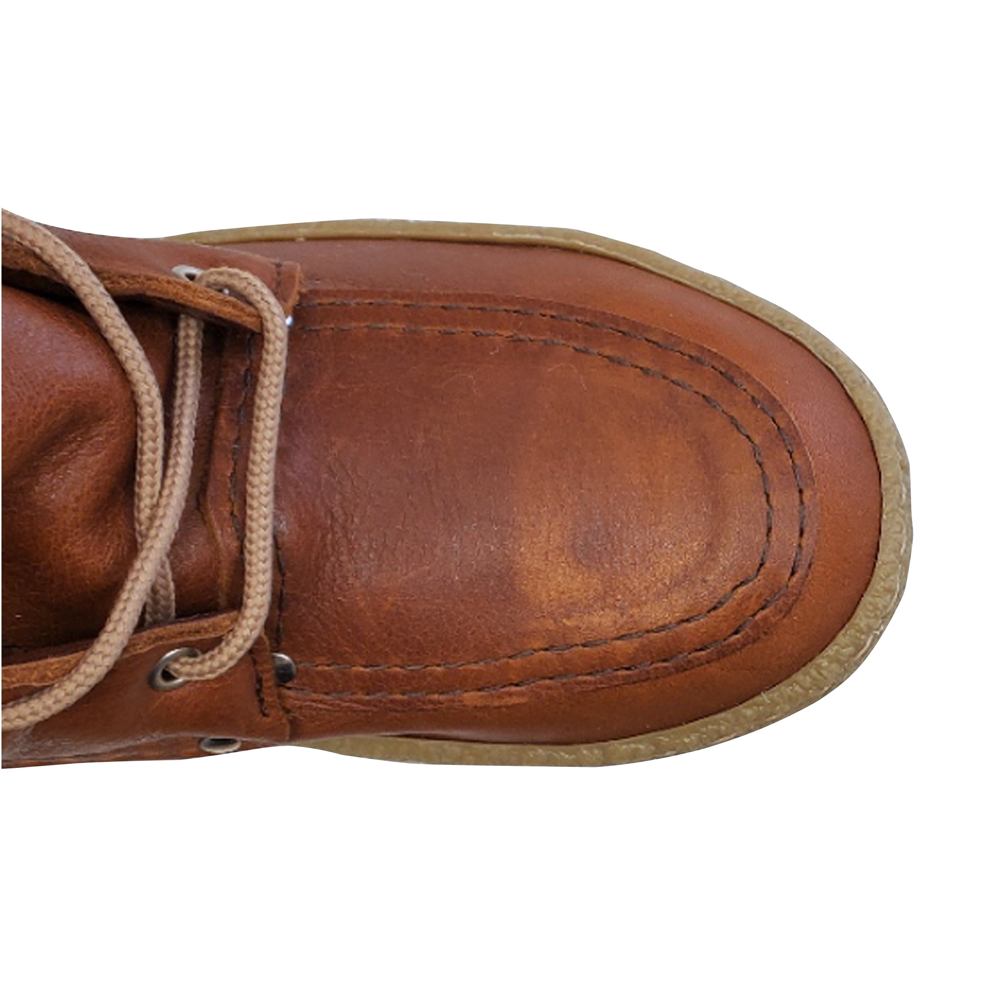 MEN'S MUKLUK WINTER BOOTS WITH RUBBER SOLE AND WOOL LINING