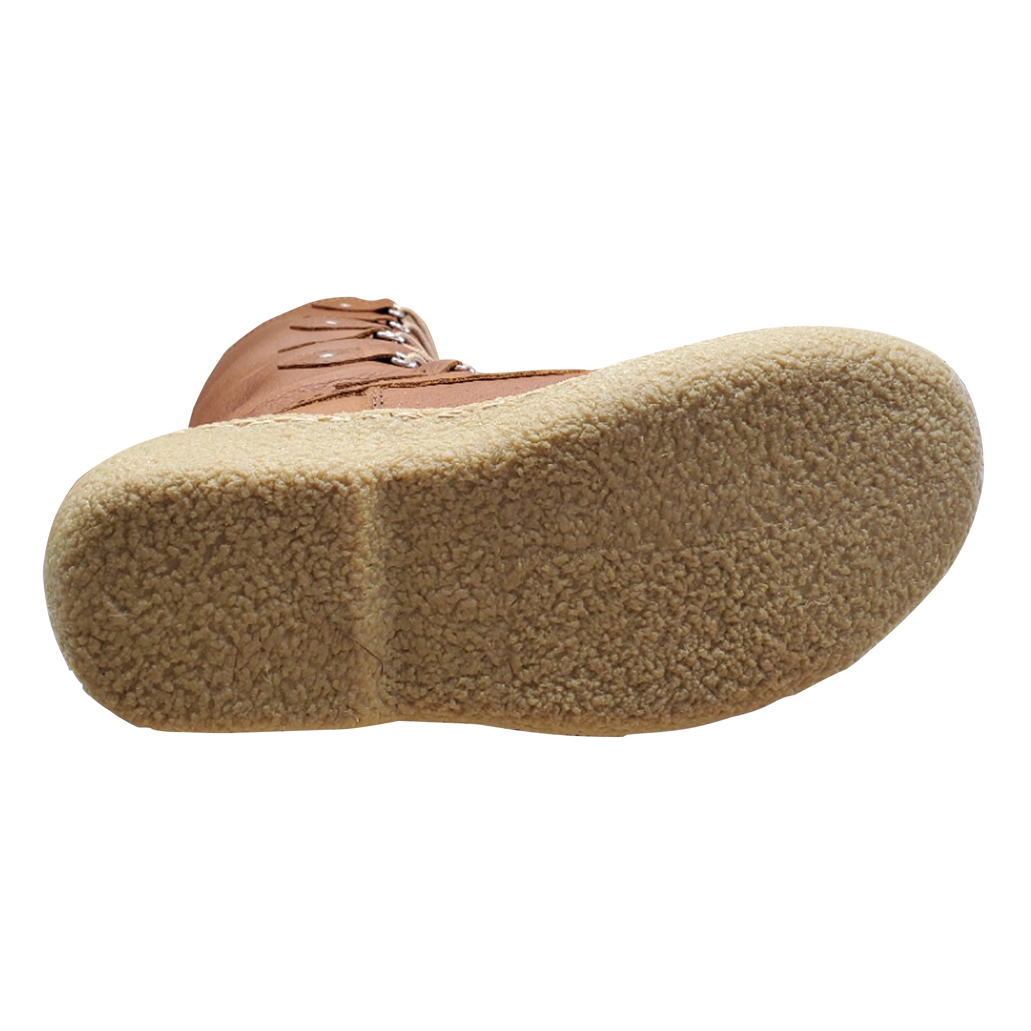 MEN'S MUKLUK WINTER BOOTS WITH RUBBER SOLE AND WOOL LINING